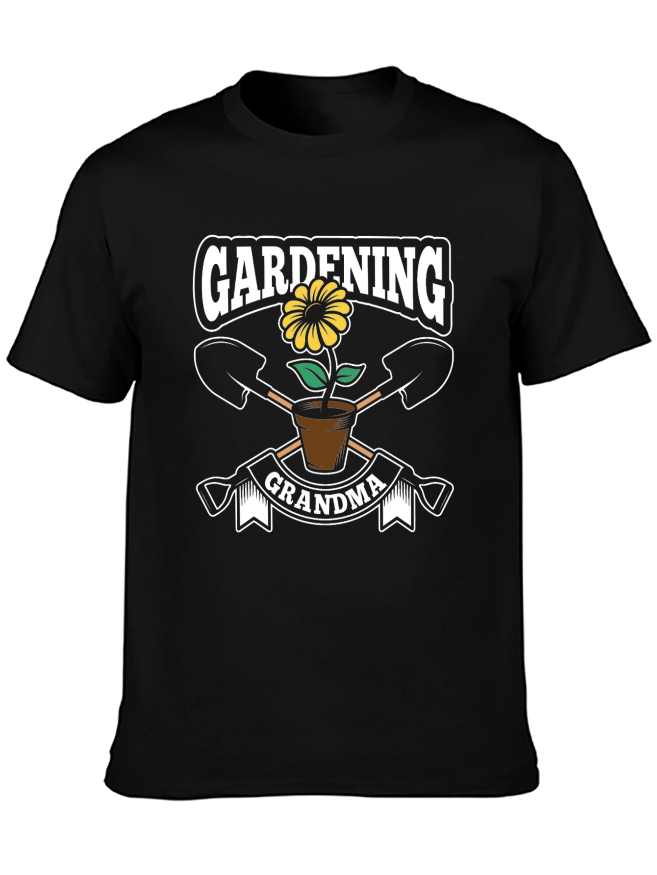 Gardening Grandma T-Shirt - Floral Graphic Tee