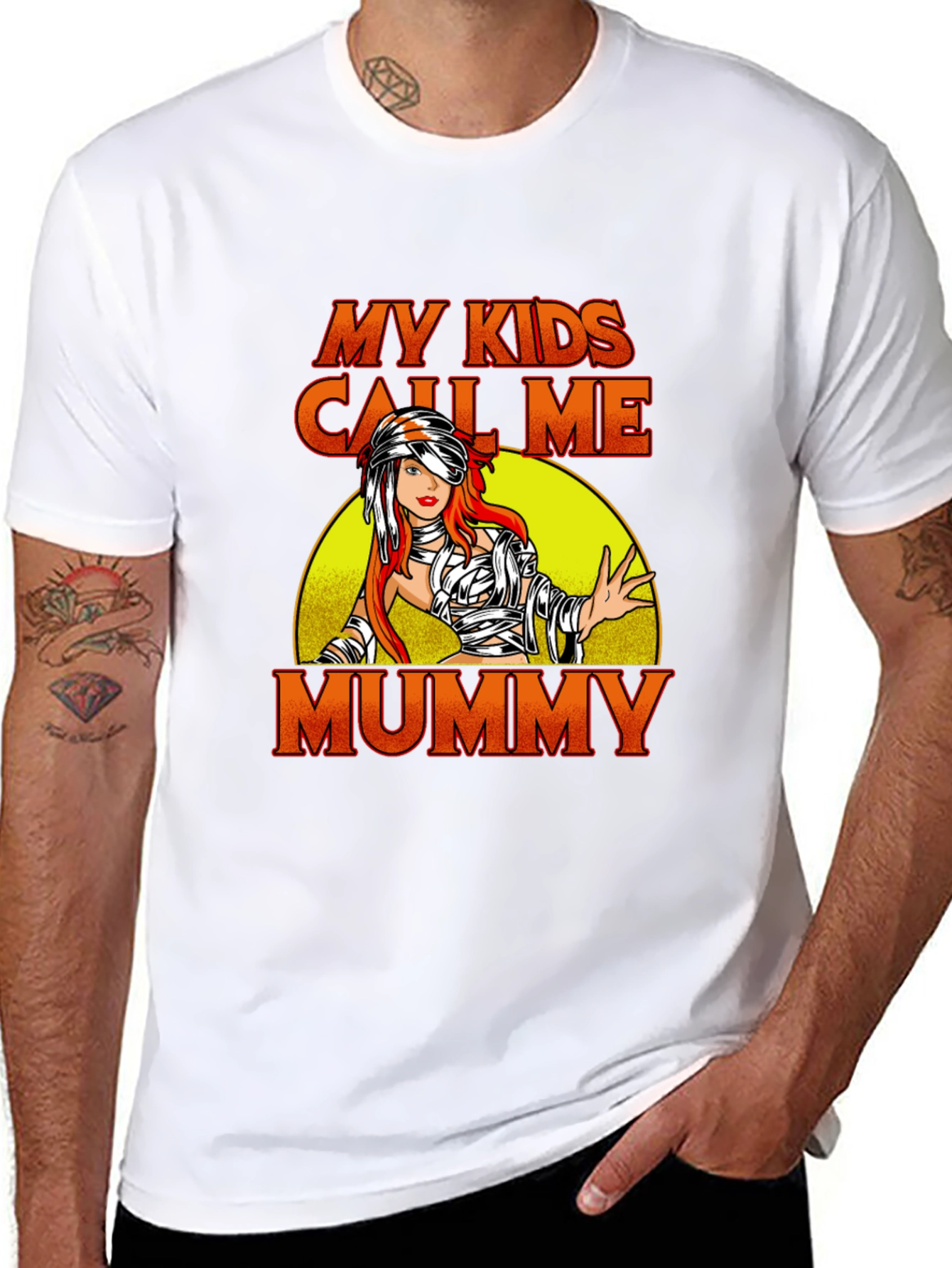 My Kids Call Me Mummy T-Shirt - Halloween