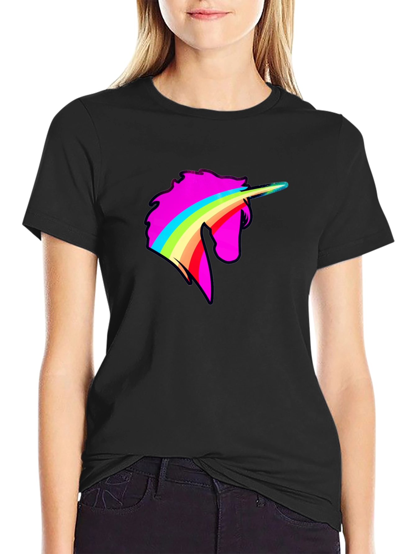 Rainbow Unicorn Graphic Tee