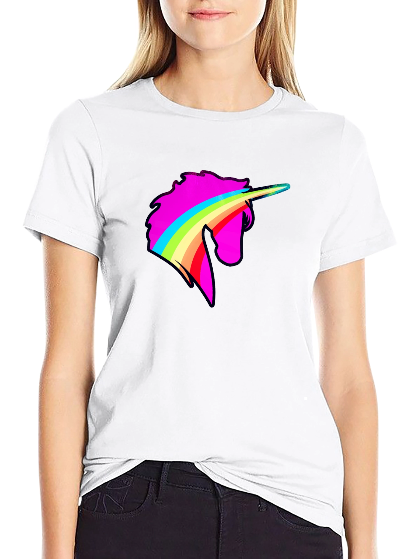 Rainbow Unicorn Graphic Tee