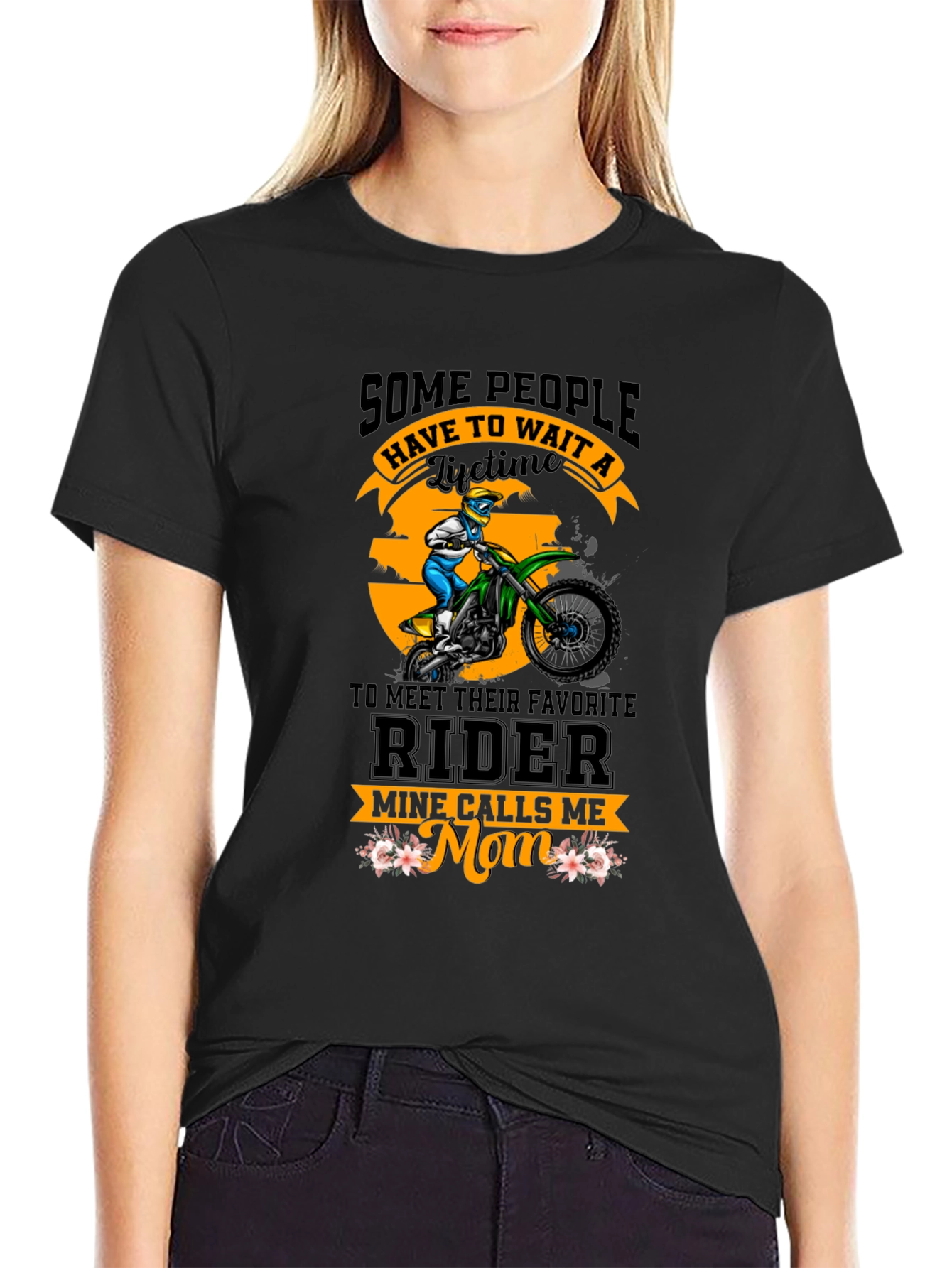 Dirt Bike Mom T-Shirt - Motorcycle Rider Tee