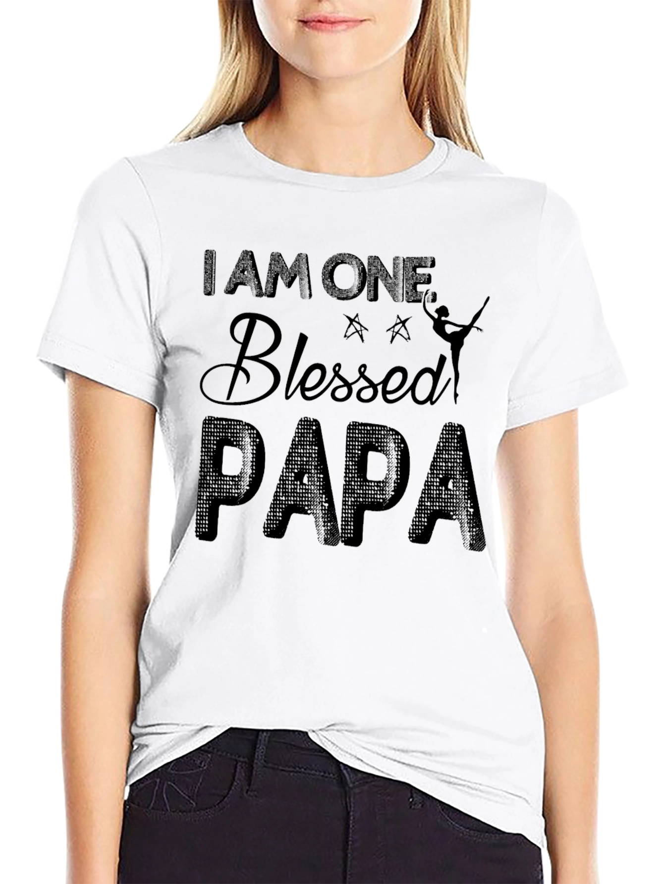 Blessed Papa T-Shirt - Fathers Day Gift