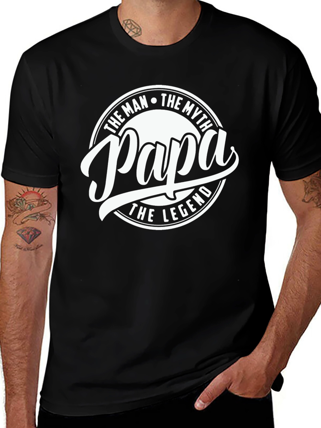 Papa The Man The Myth The Legend T-Shirt