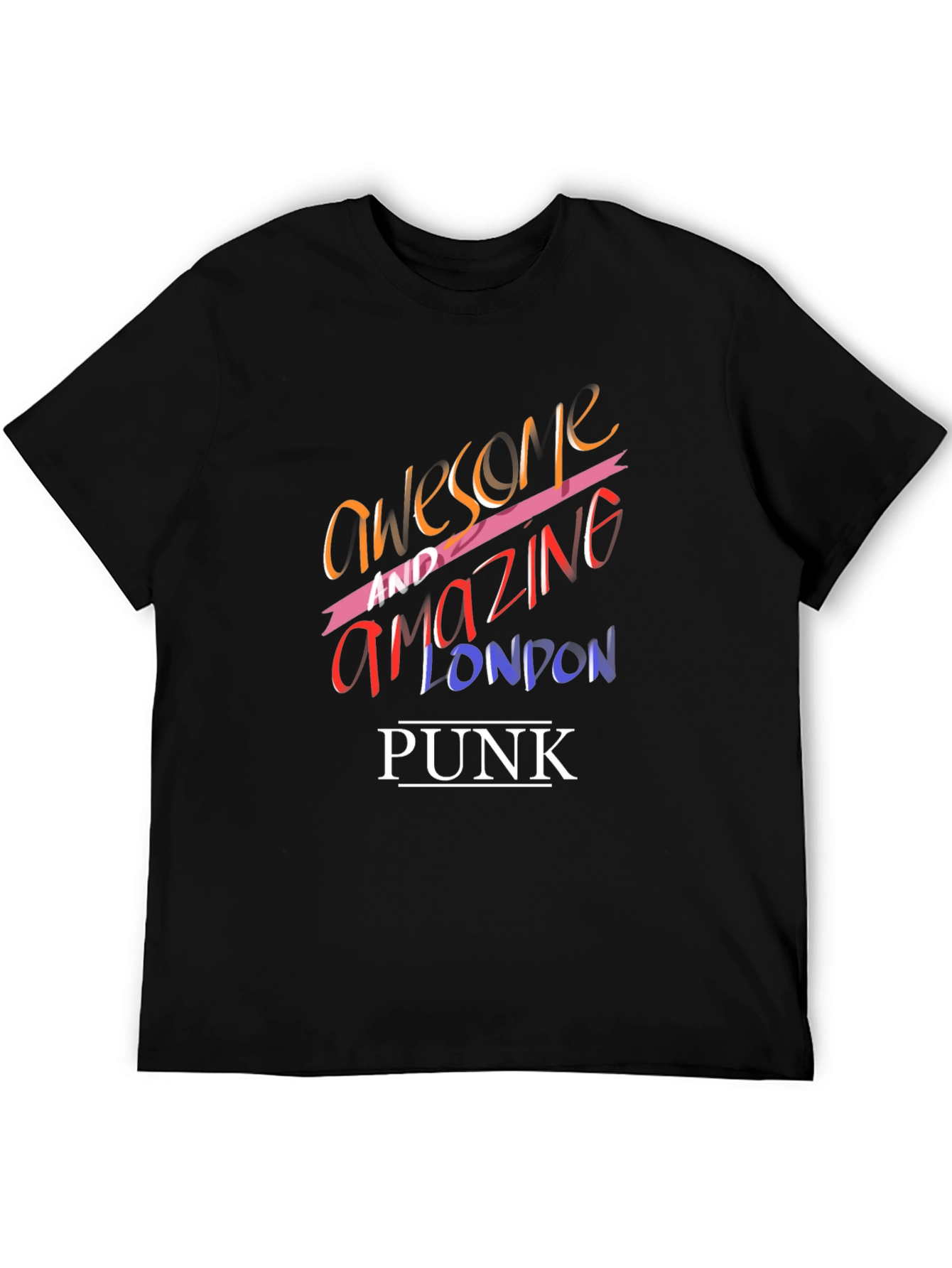 Awesome & Amazing London Punk Graphic Tee