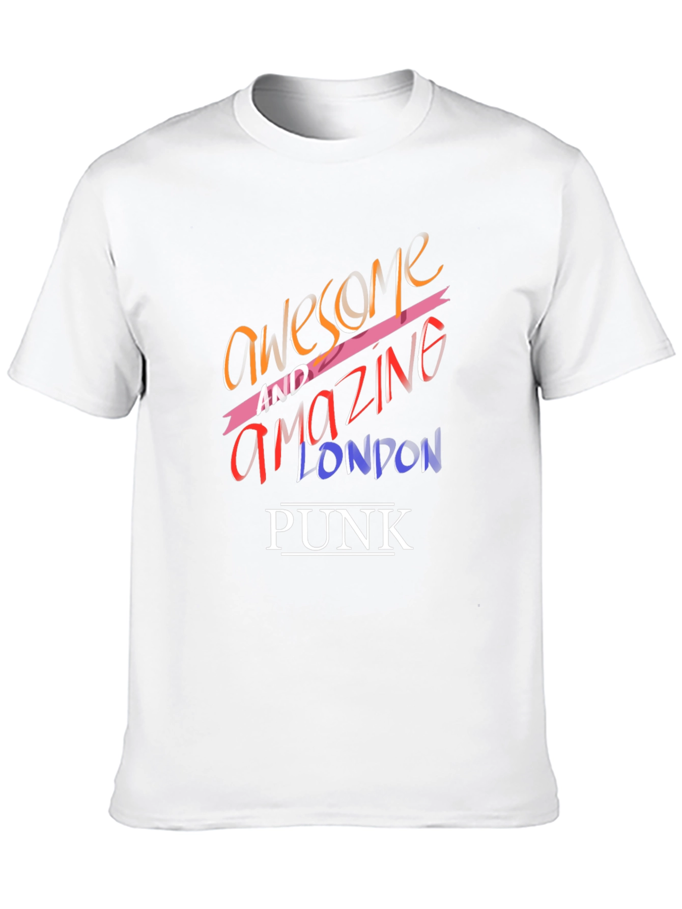 Awesome & Amazing London Punk Graphic Tee