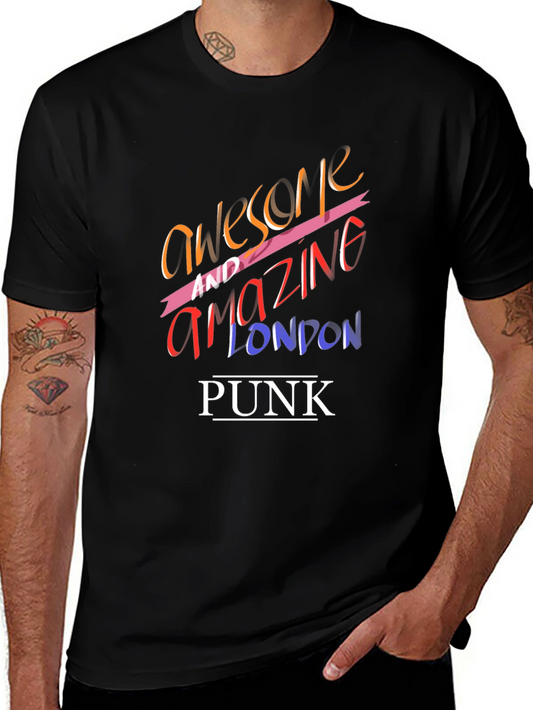 Awesome & Amazing London Punk Graphic Tee