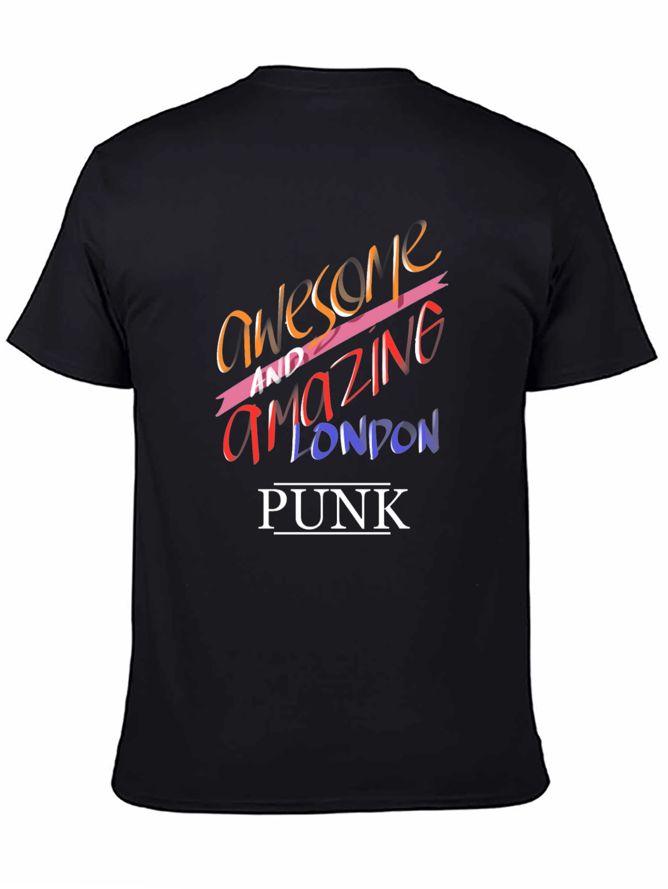 Awesome & Amazing London Punk Graphic Tee