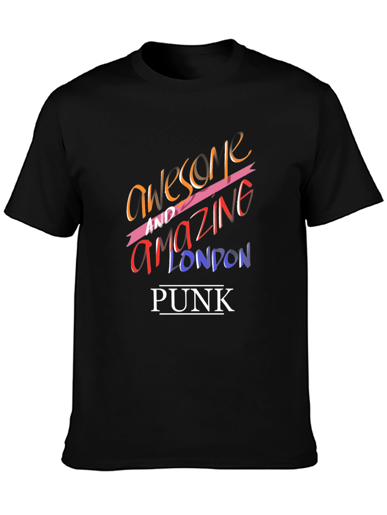Awesome & Amazing London Punk Graphic Tee