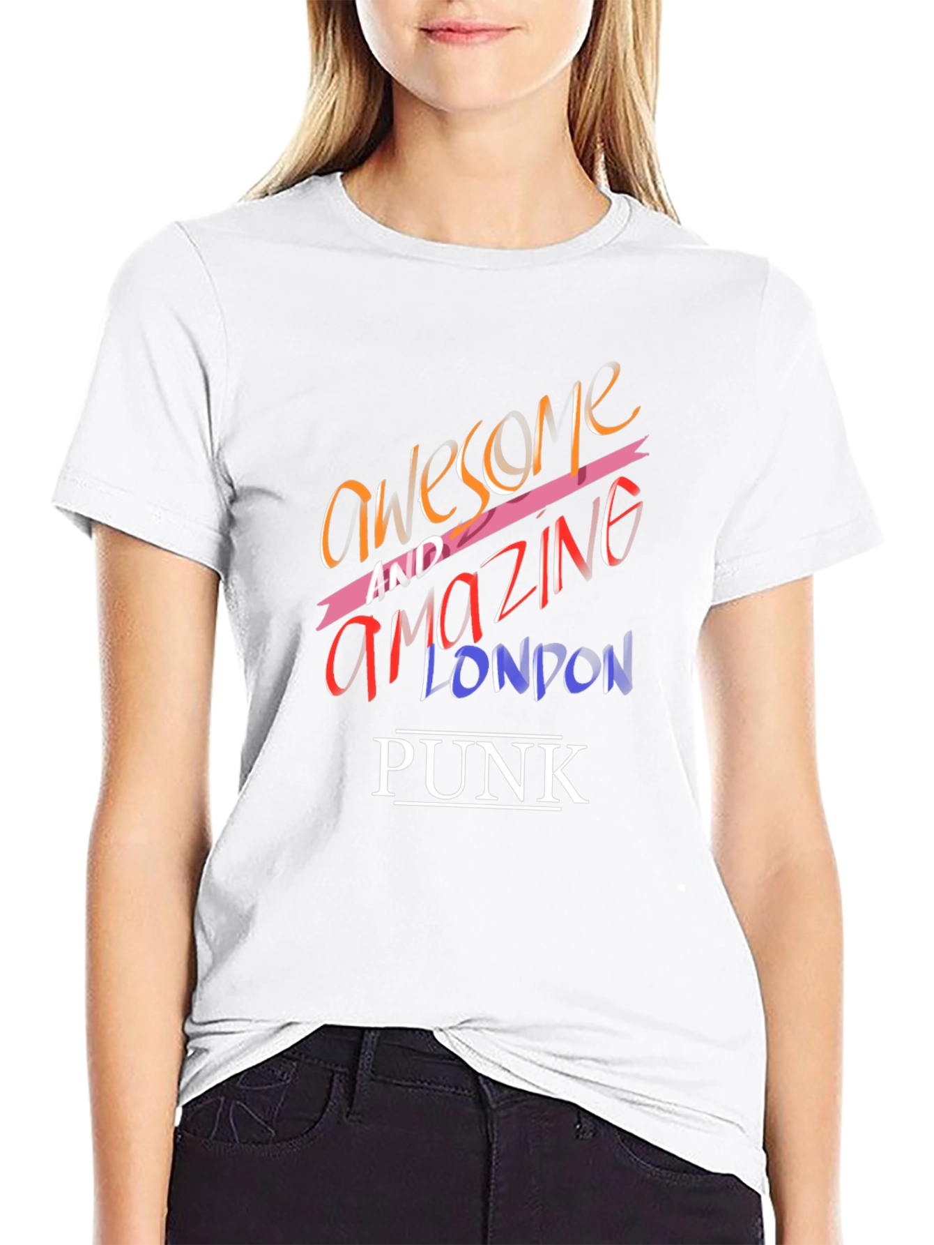 Awesome & Amazing London Punk Graphic Tee