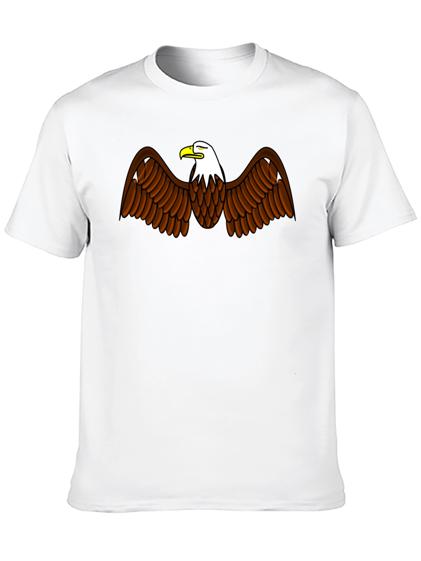 Bald Eagle Graphic Black T-Shirt