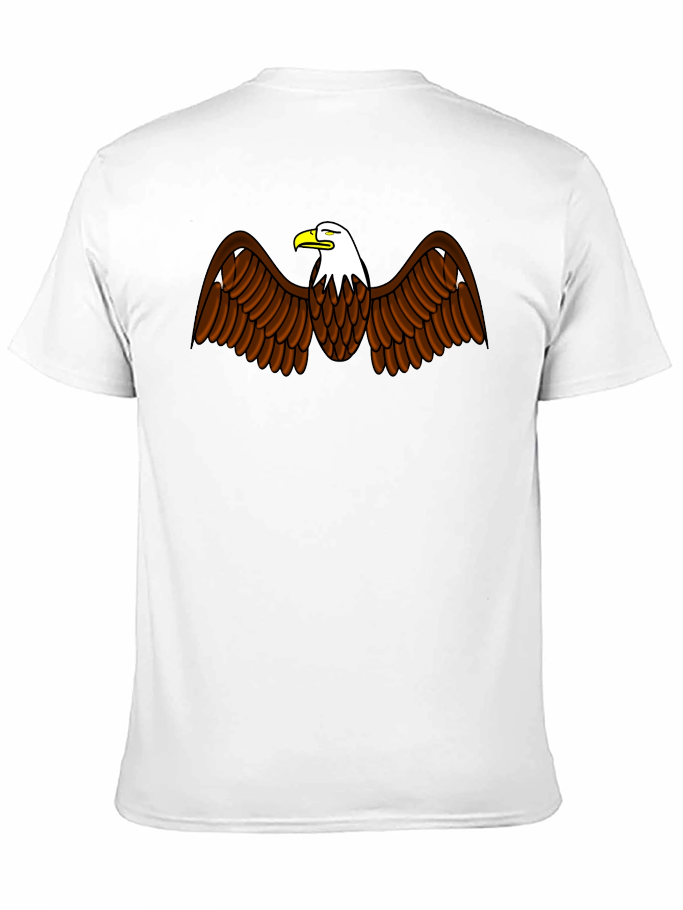 Bald Eagle Graphic Black T-Shirt