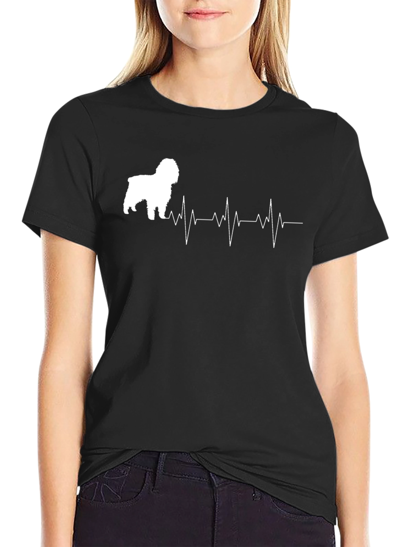 Dog Breed Heartbeat Graphic Tee