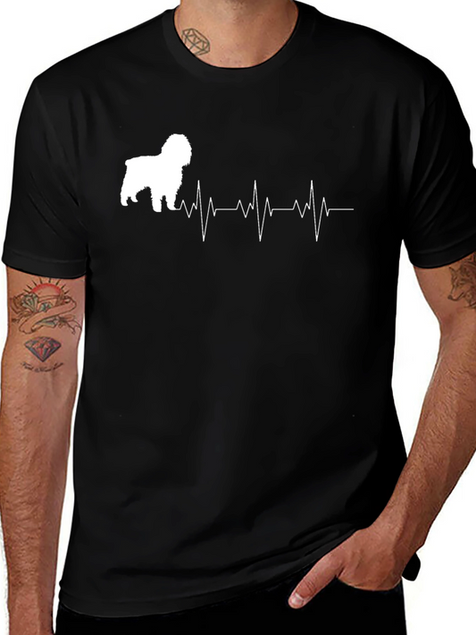 Dog Breed Heartbeat Graphic Tee