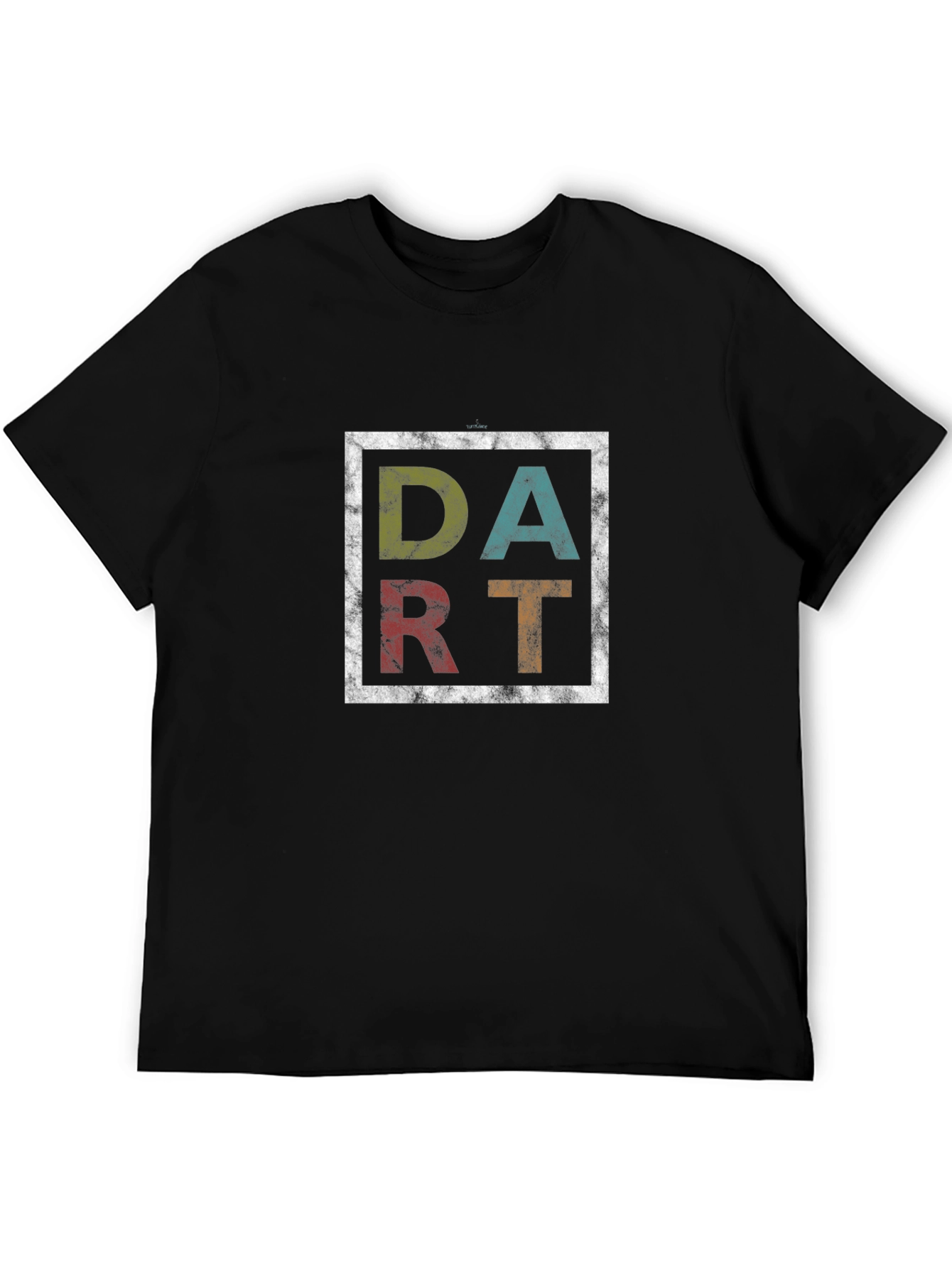 DART Graphic Tee - Retro Style Black T-Shirt