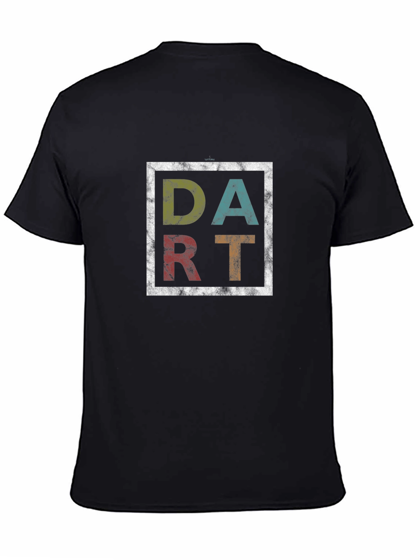DART Graphic Tee - Retro Style Black T-Shirt