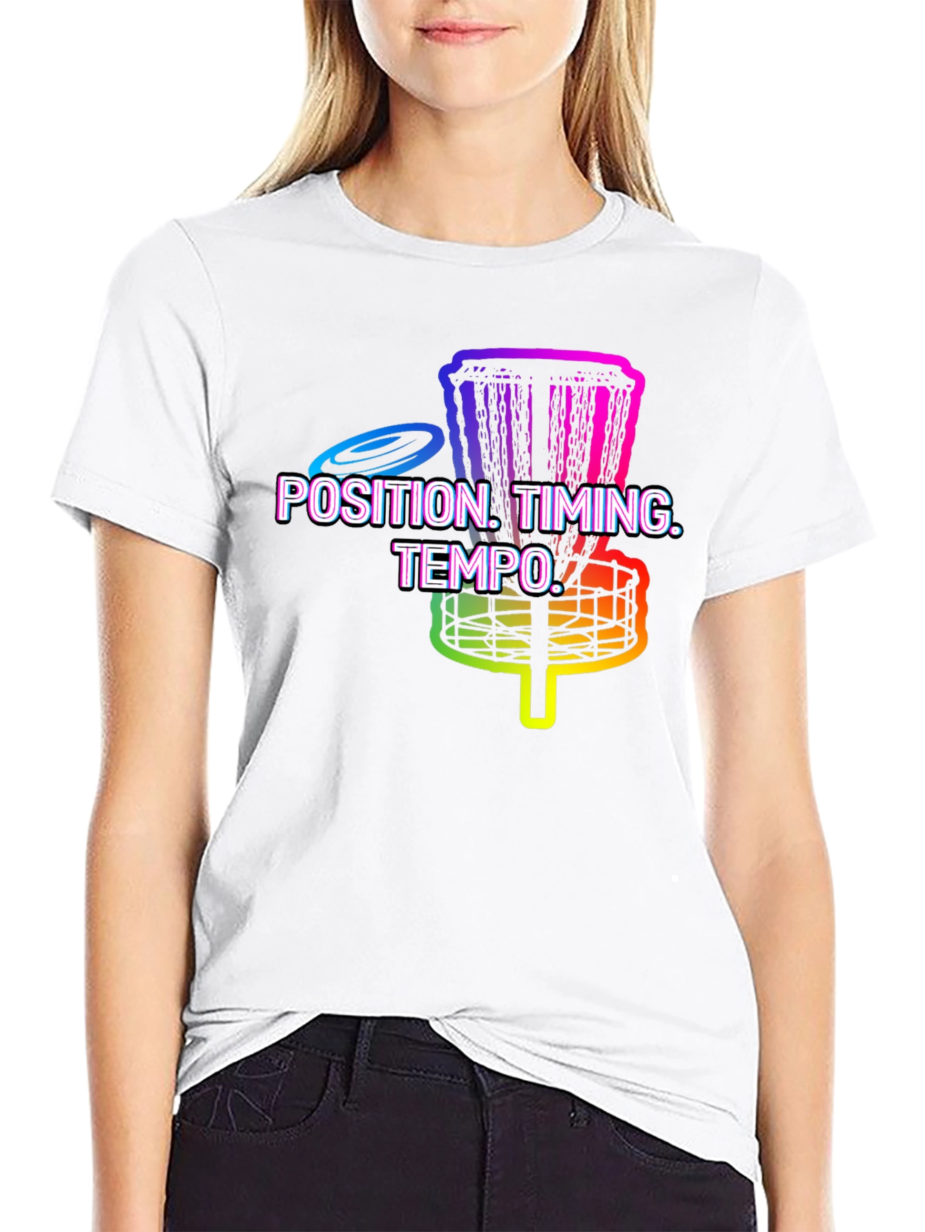 Position Timing Tempo Disc Golf T-Shirt