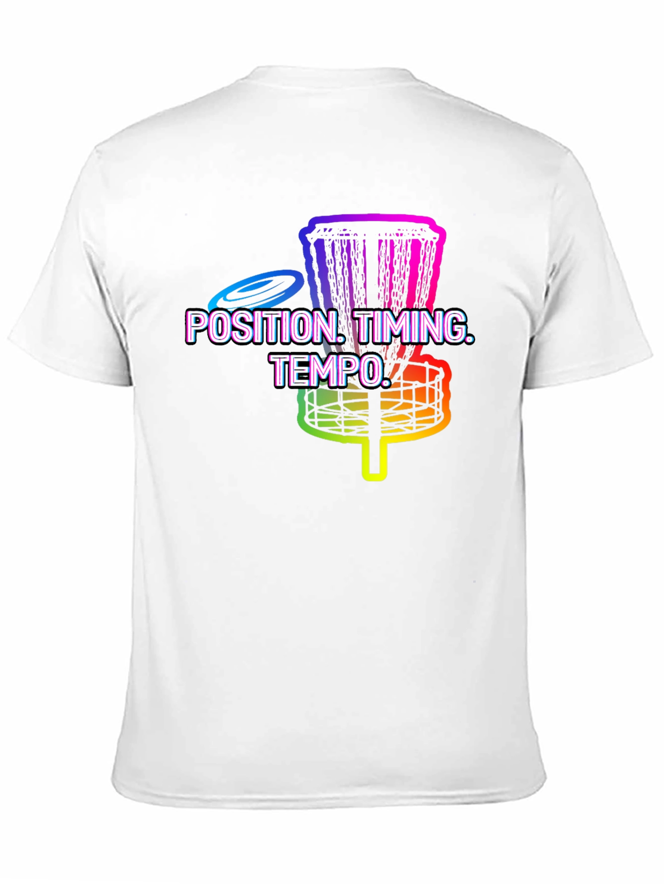 Position Timing Tempo Disc Golf T-Shirt