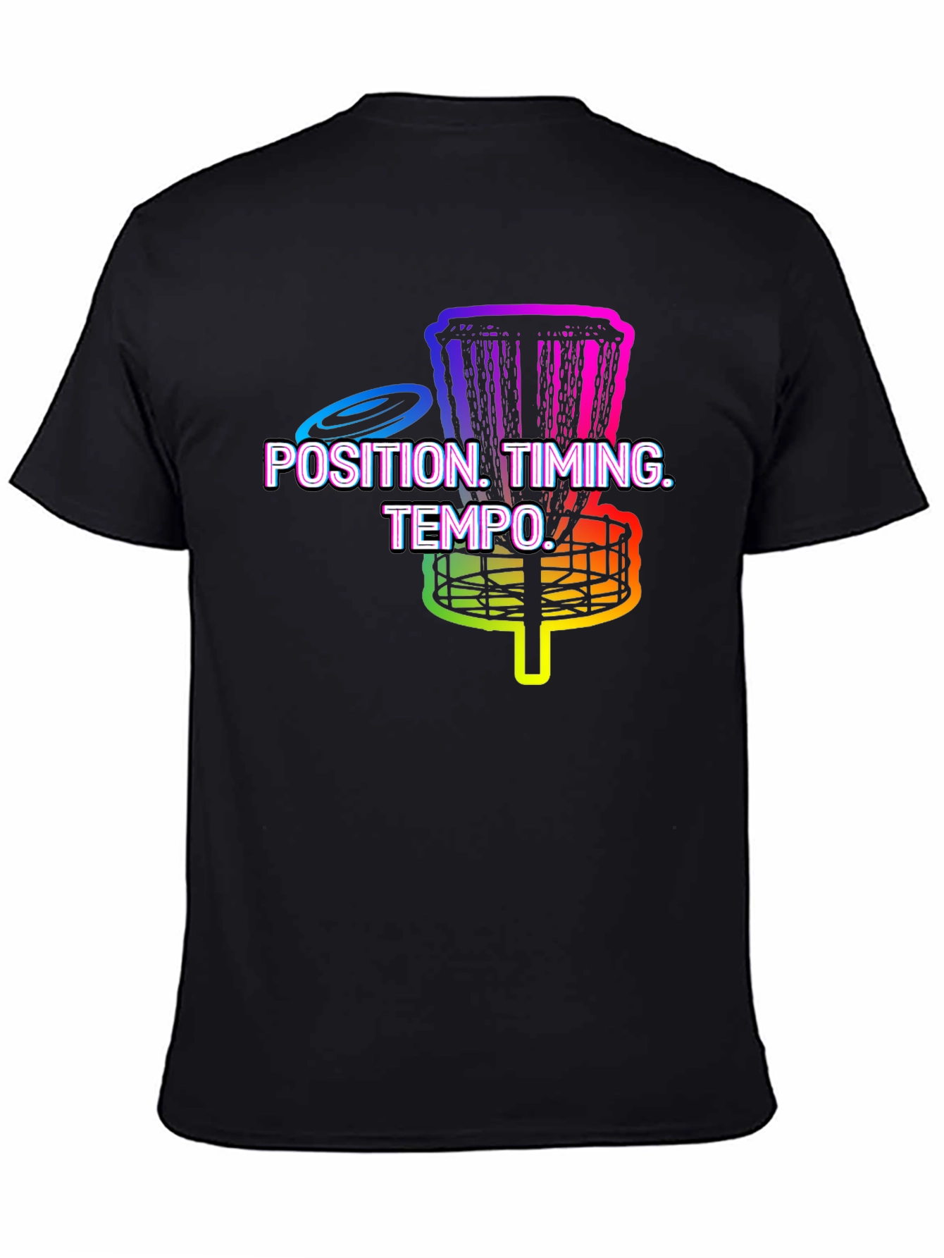 Position Timing Tempo Disc Golf T-Shirt