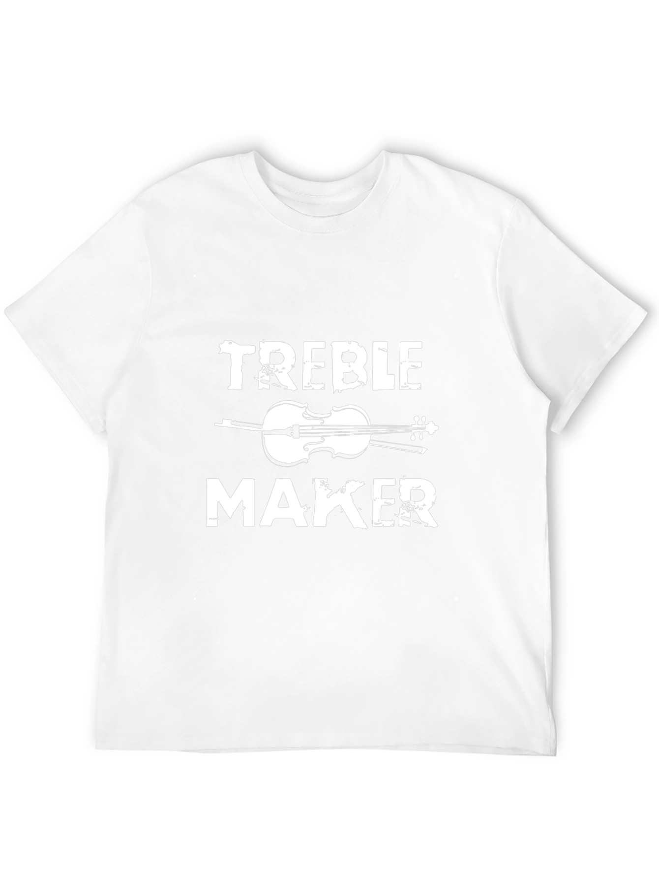 Treble Maker Black T-Shirt Music Humor