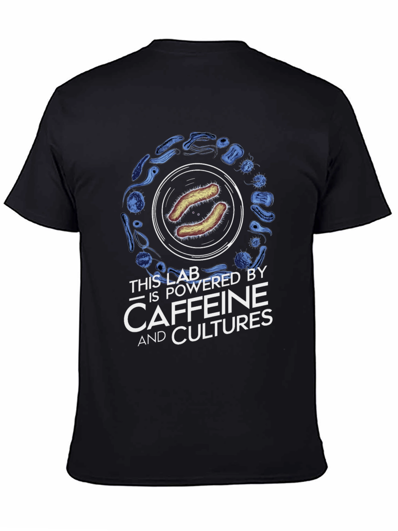 Caffeine & Cultures Science T-Shirt