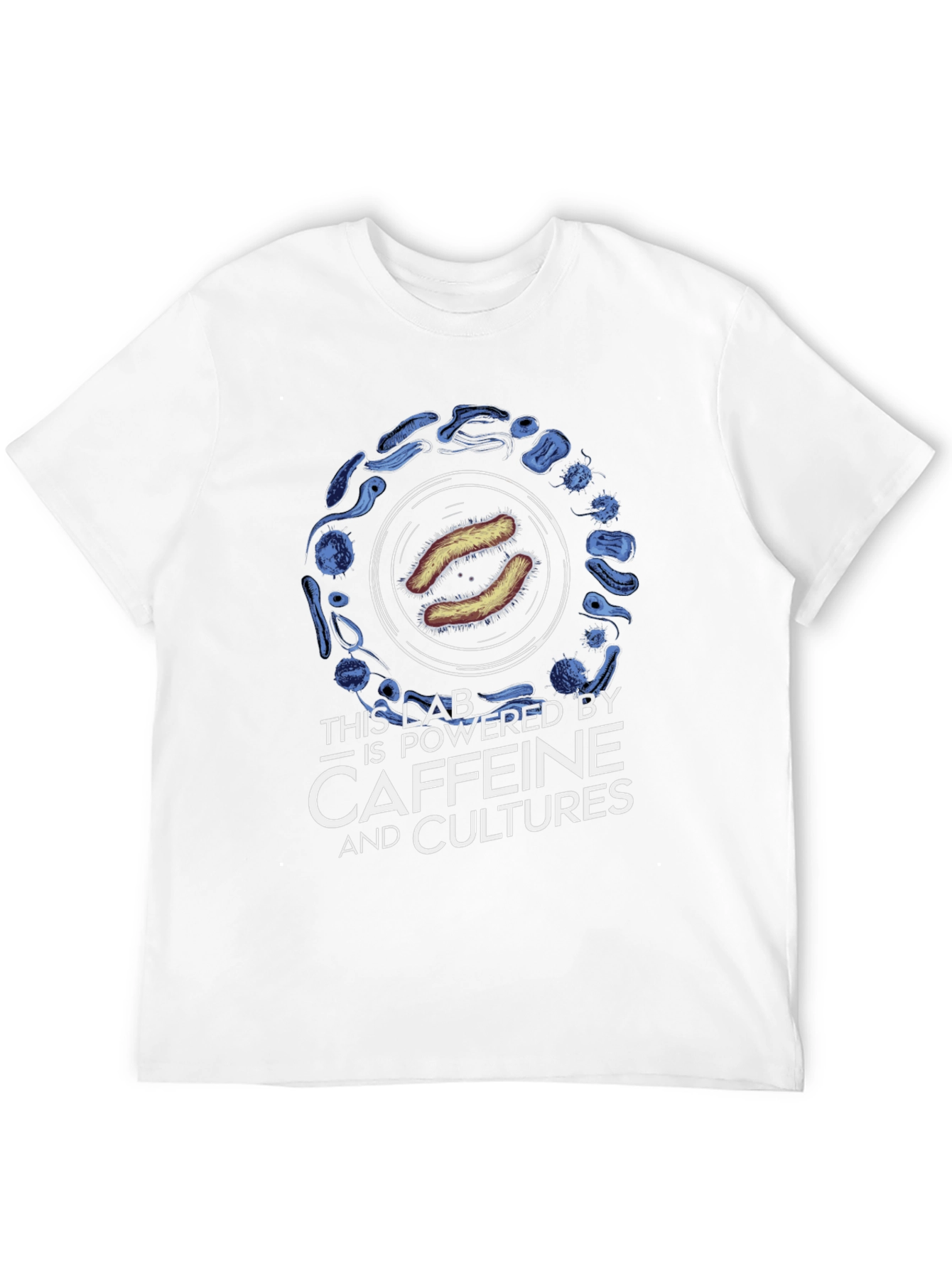 Caffeine & Cultures Science T-Shirt
