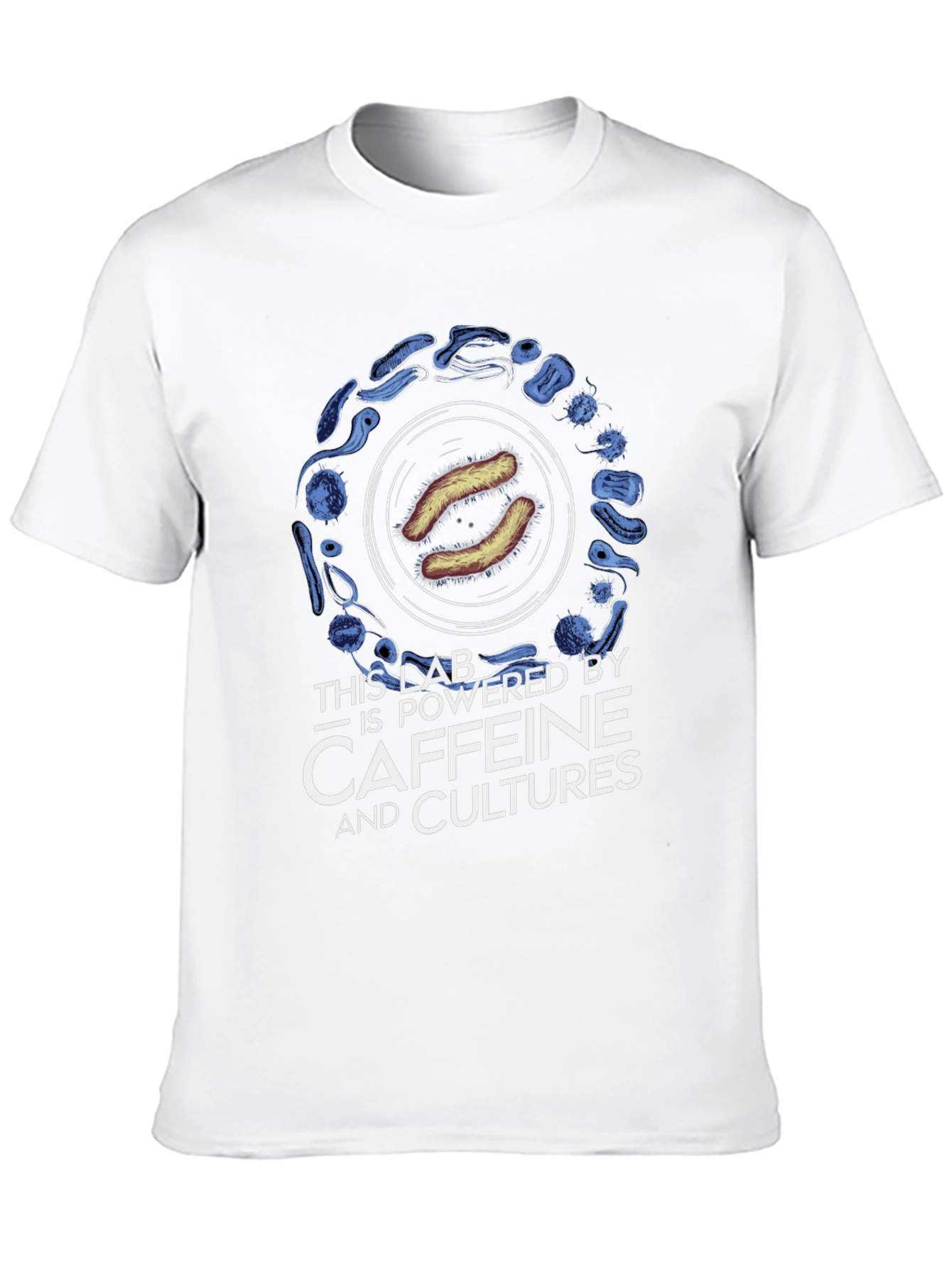 Caffeine & Cultures Science T-Shirt