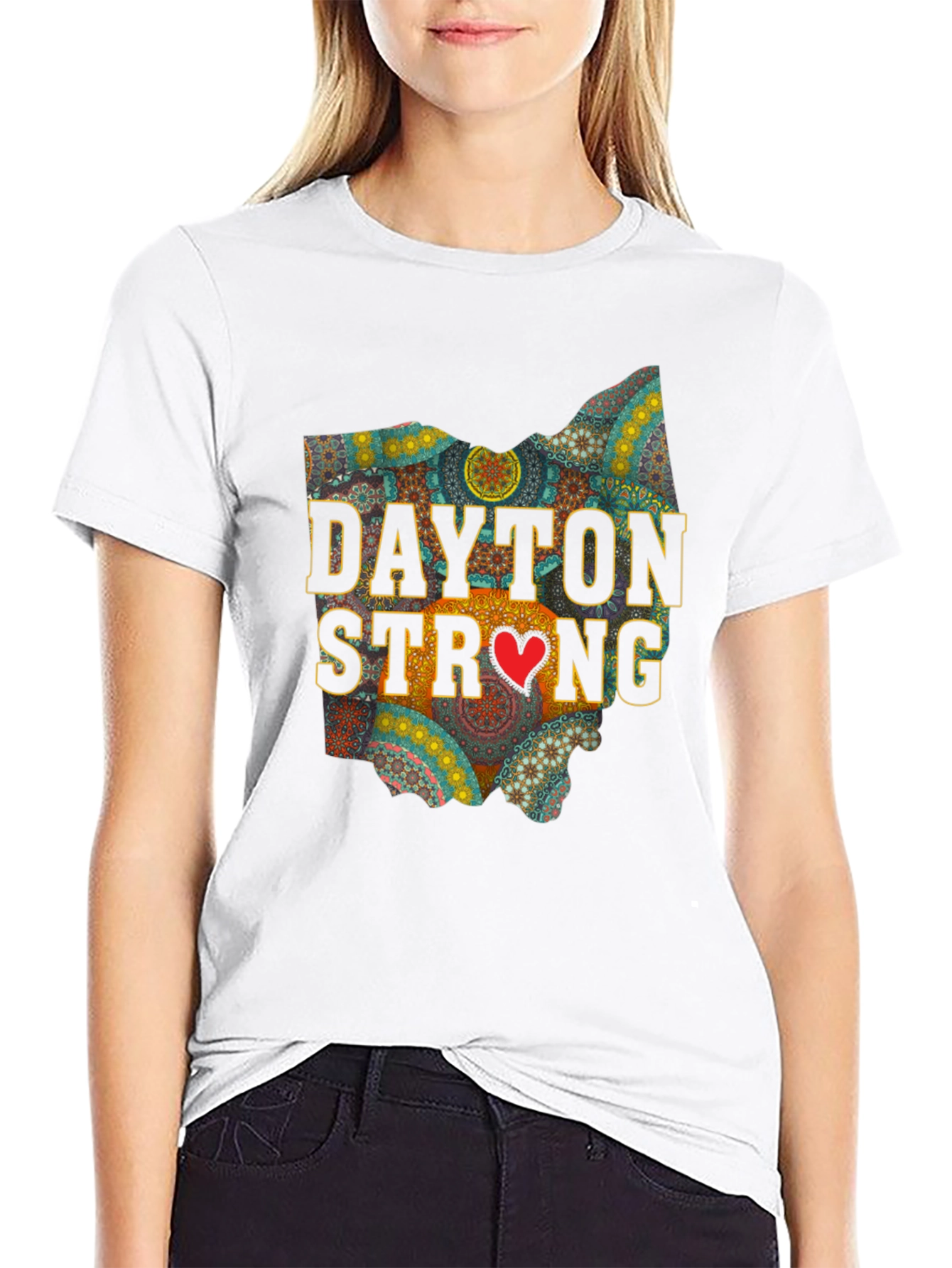 Dayton Strong Graphic T-Shirt - Ohio Pride