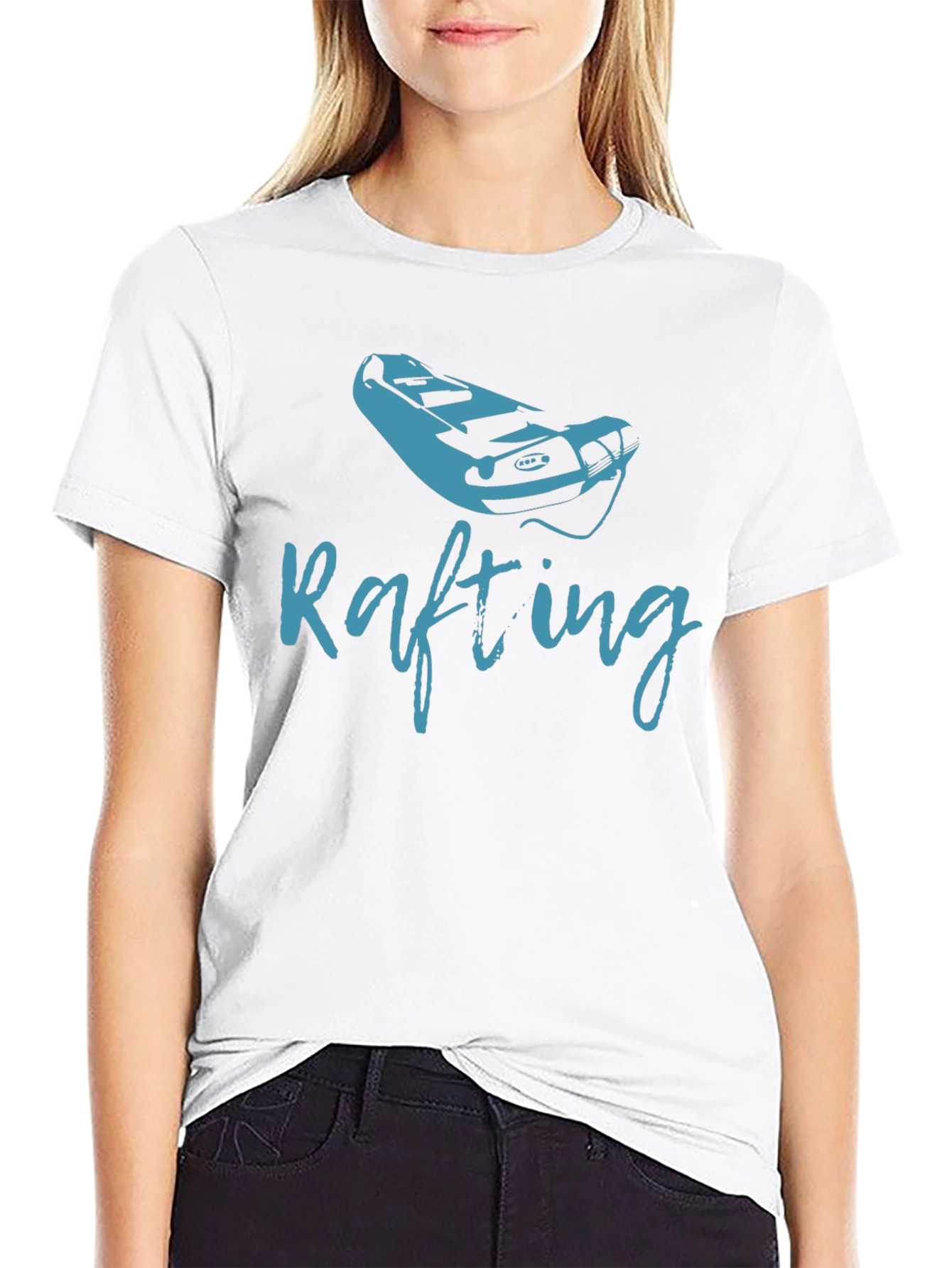 Rafting Adventure T-Shirt - Black