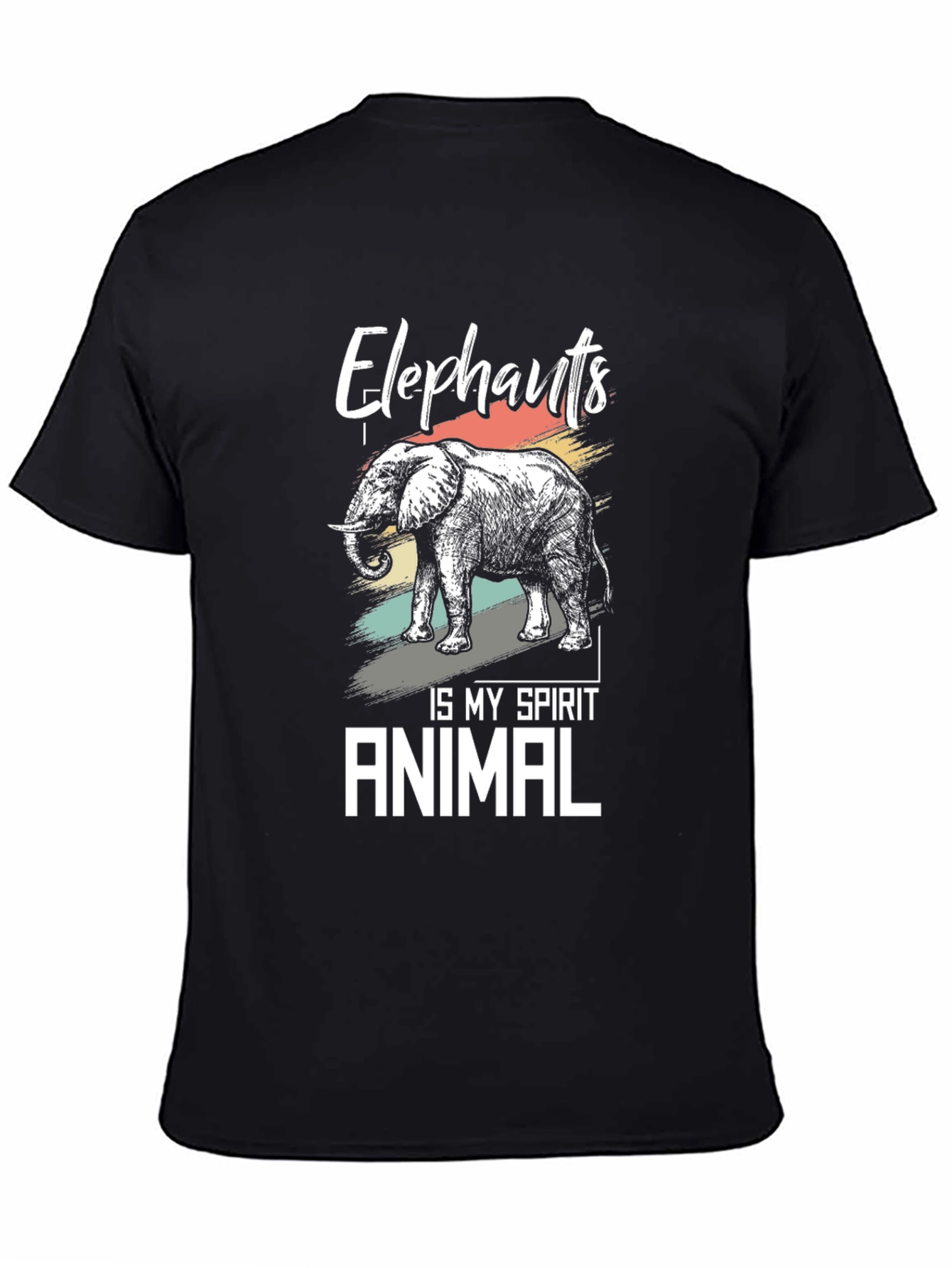 Elephant Spirit Animal Graphic Tee