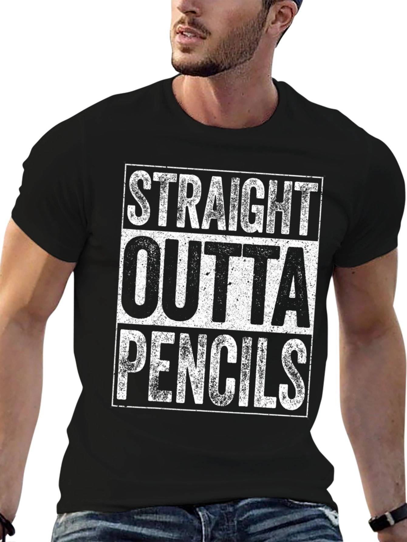 Straight Outta Pencils Graphic Tee