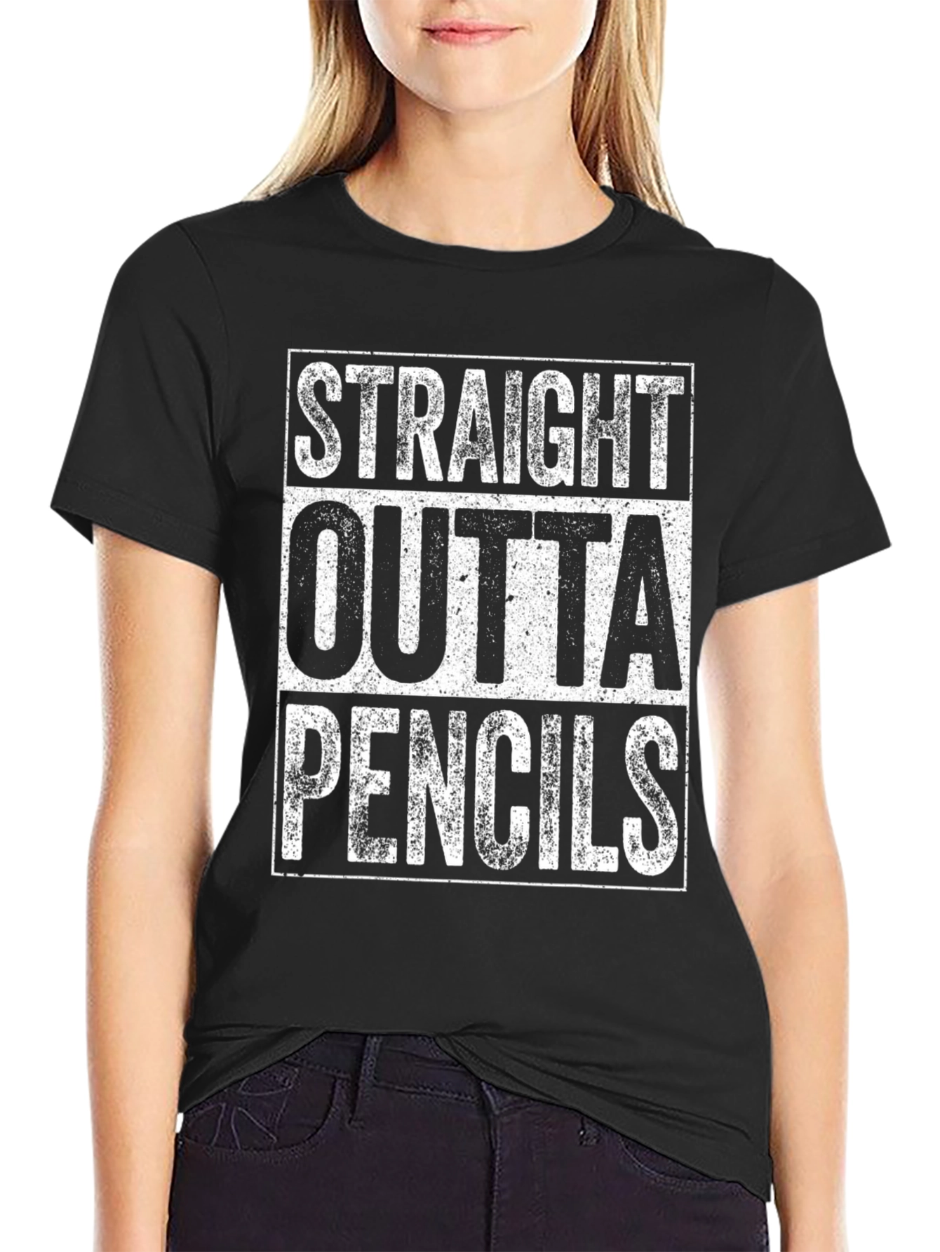 Straight Outta Pencils Graphic Tee