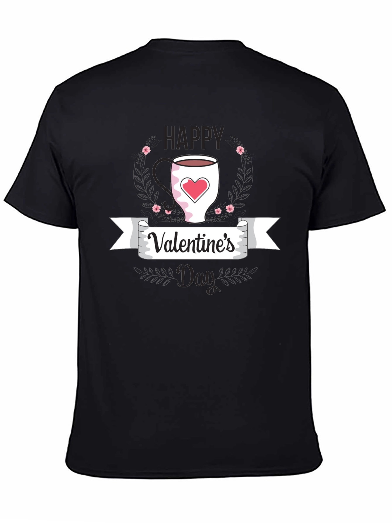 Happy Valentines Day Coffee Mug Graphic Tee