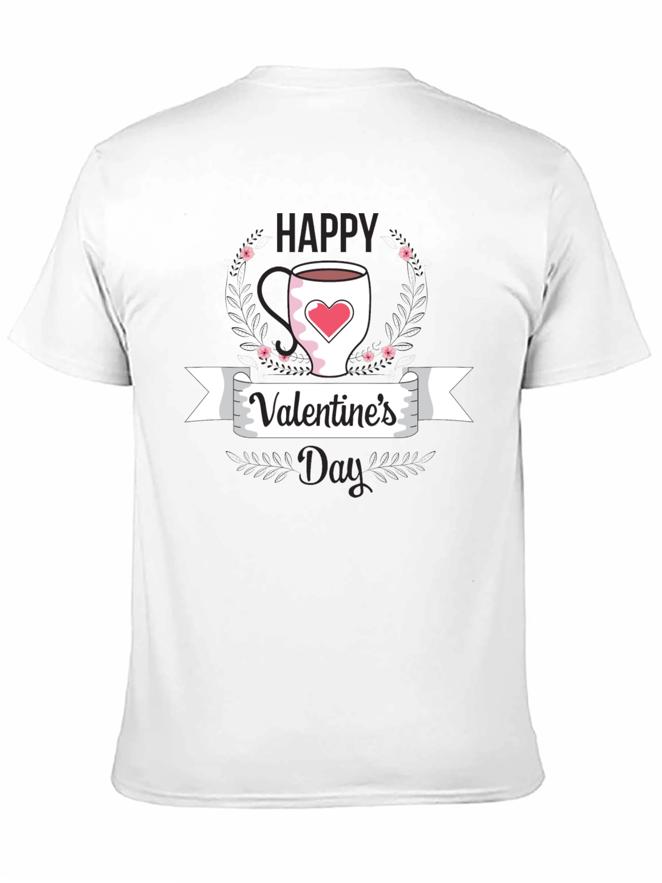 Happy Valentines Day Coffee Mug Graphic Tee