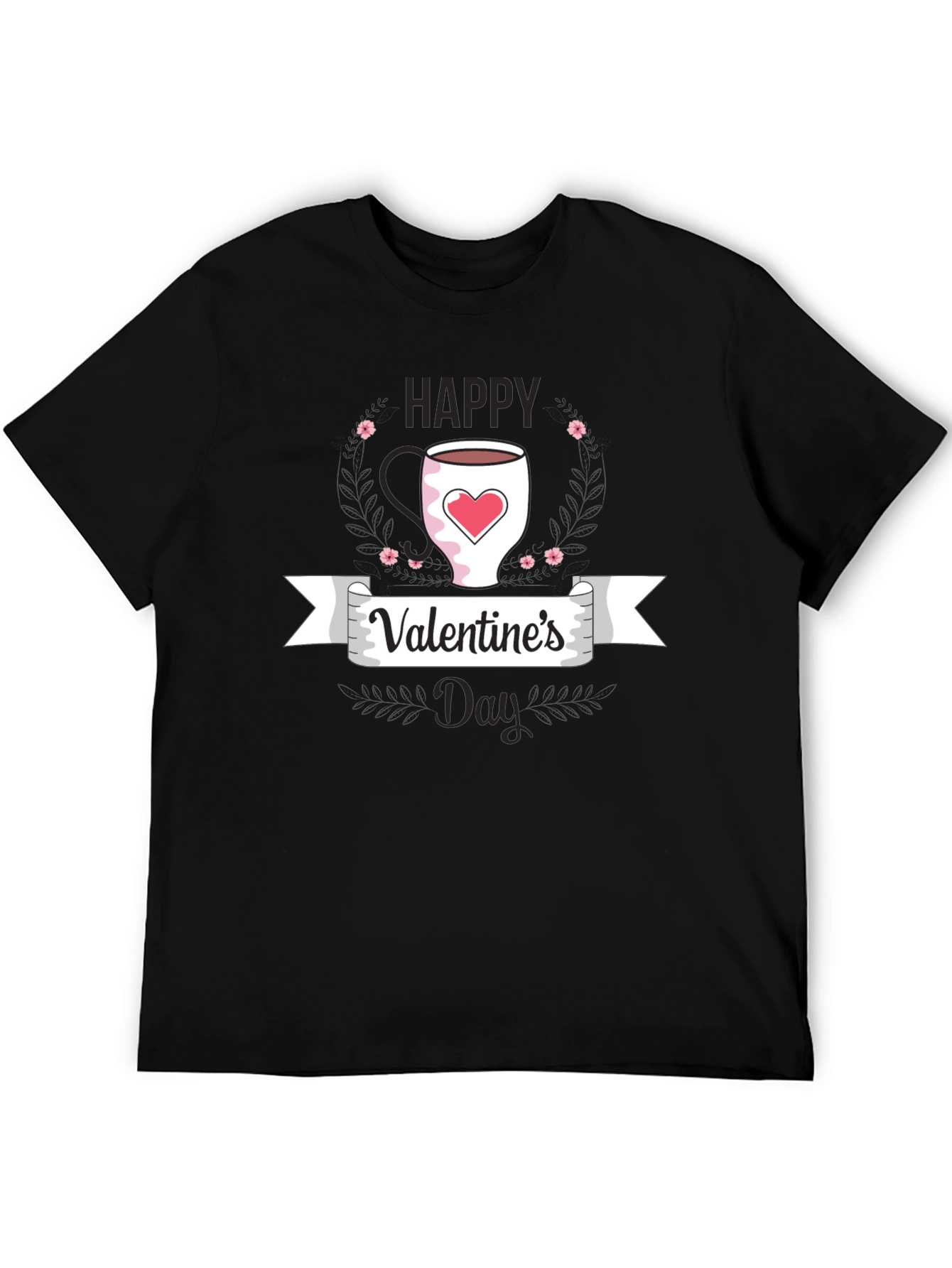 Happy Valentines Day Coffee Mug Graphic Tee