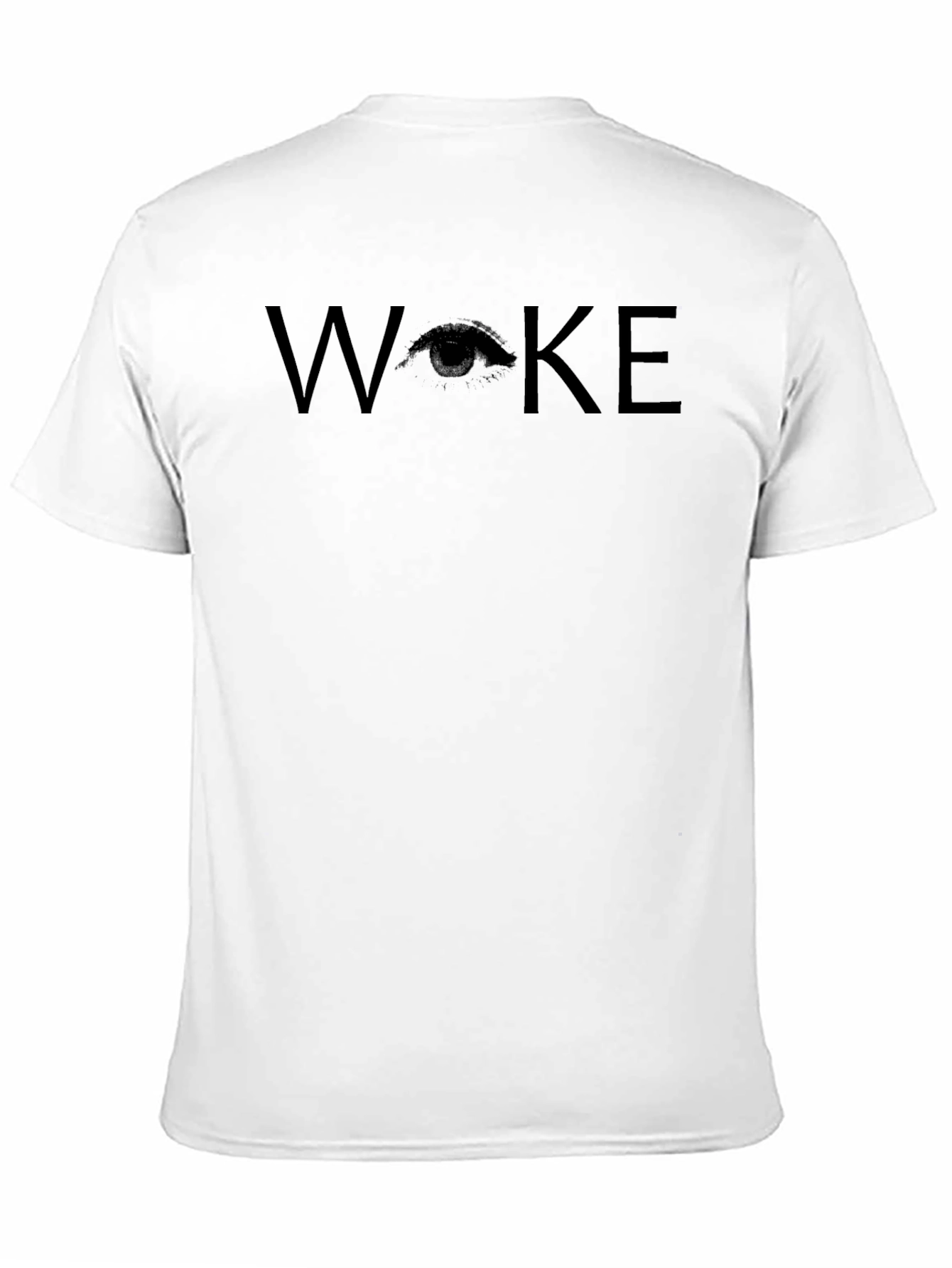Woke Eye Graphic Tee - Stylish Social Statement Shirt