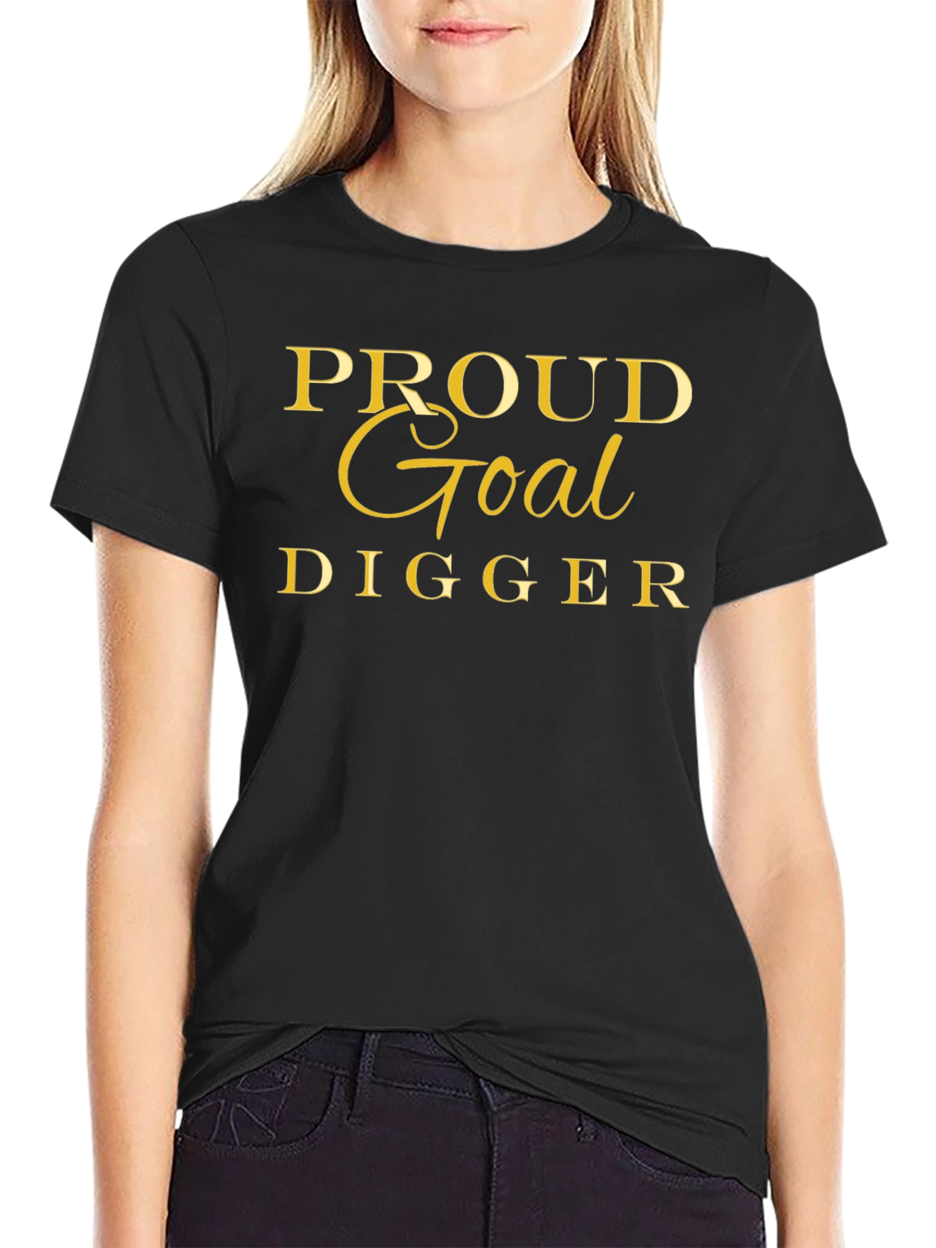 Proud Goal Digger Graphic Tee