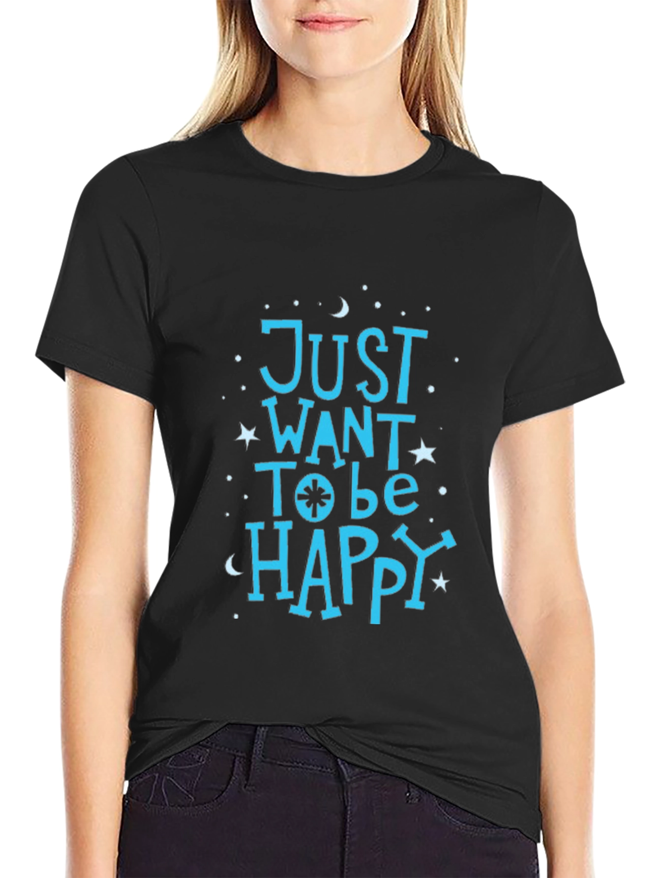 Just Want To Be Happy Tee