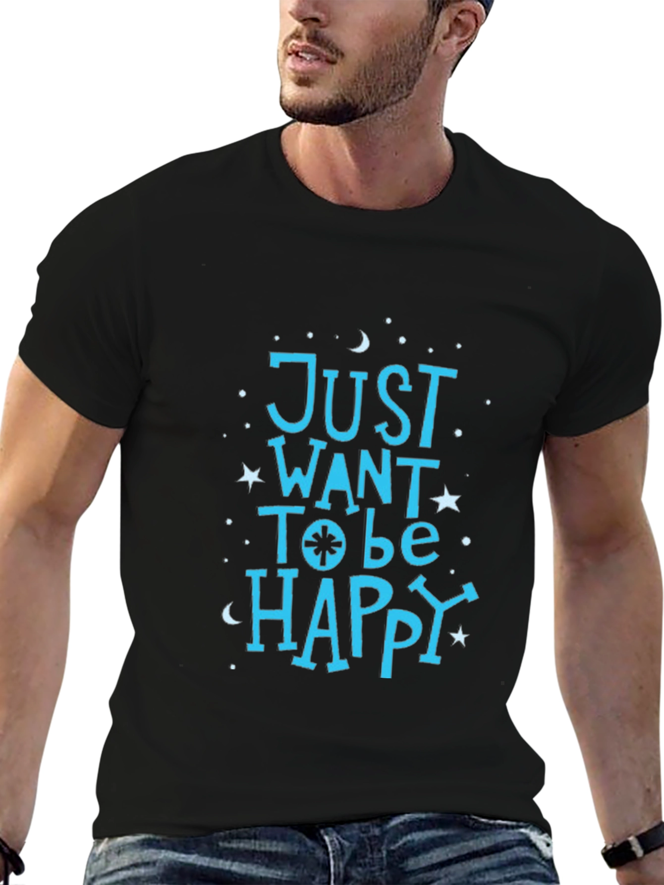 Just Want To Be Happy Tee