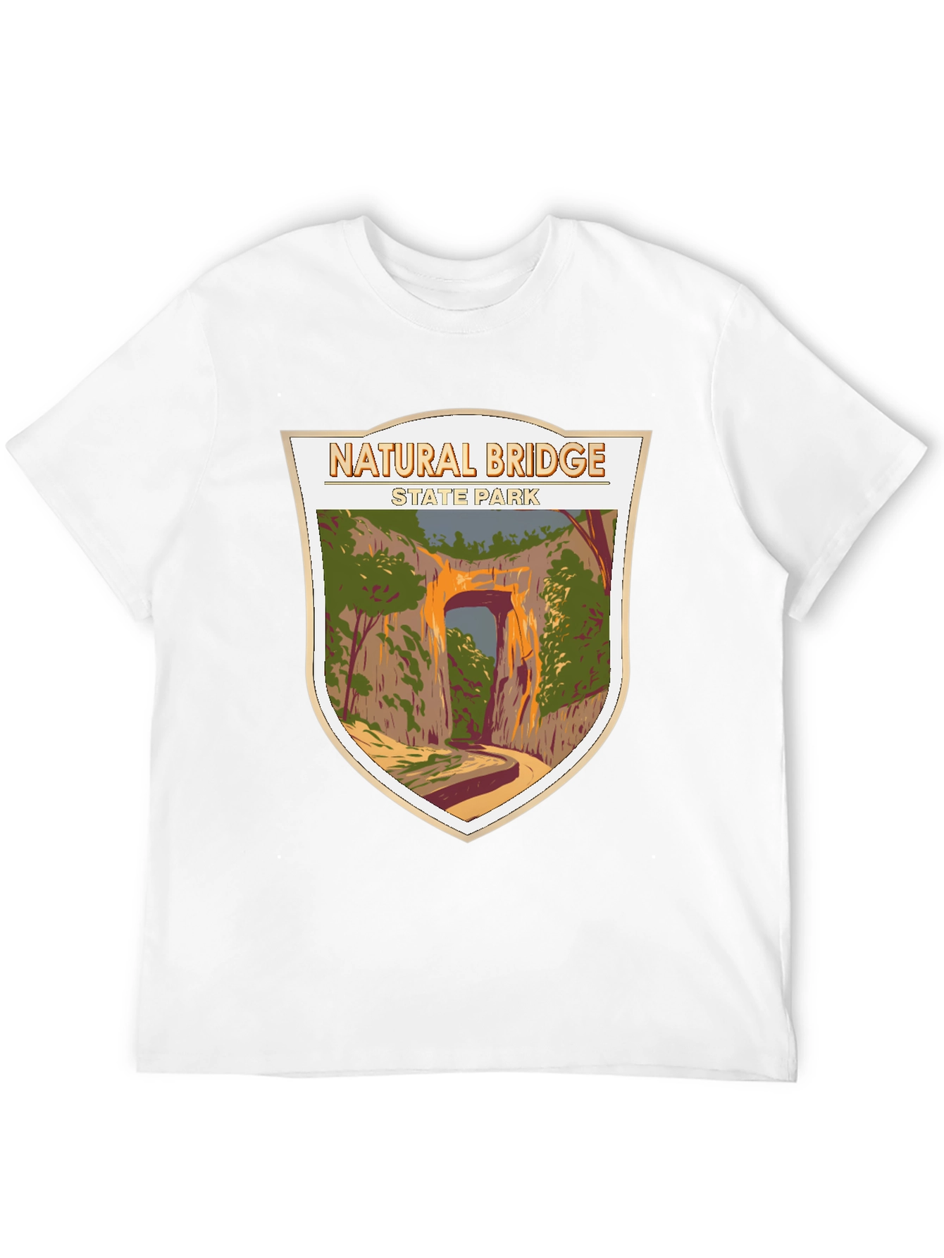 Natural Bridge State Park Graphic Tee - Black