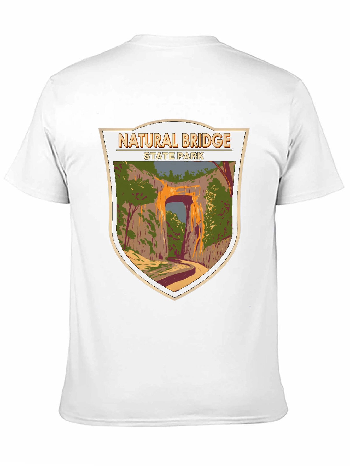 Natural Bridge State Park Graphic Tee - Black