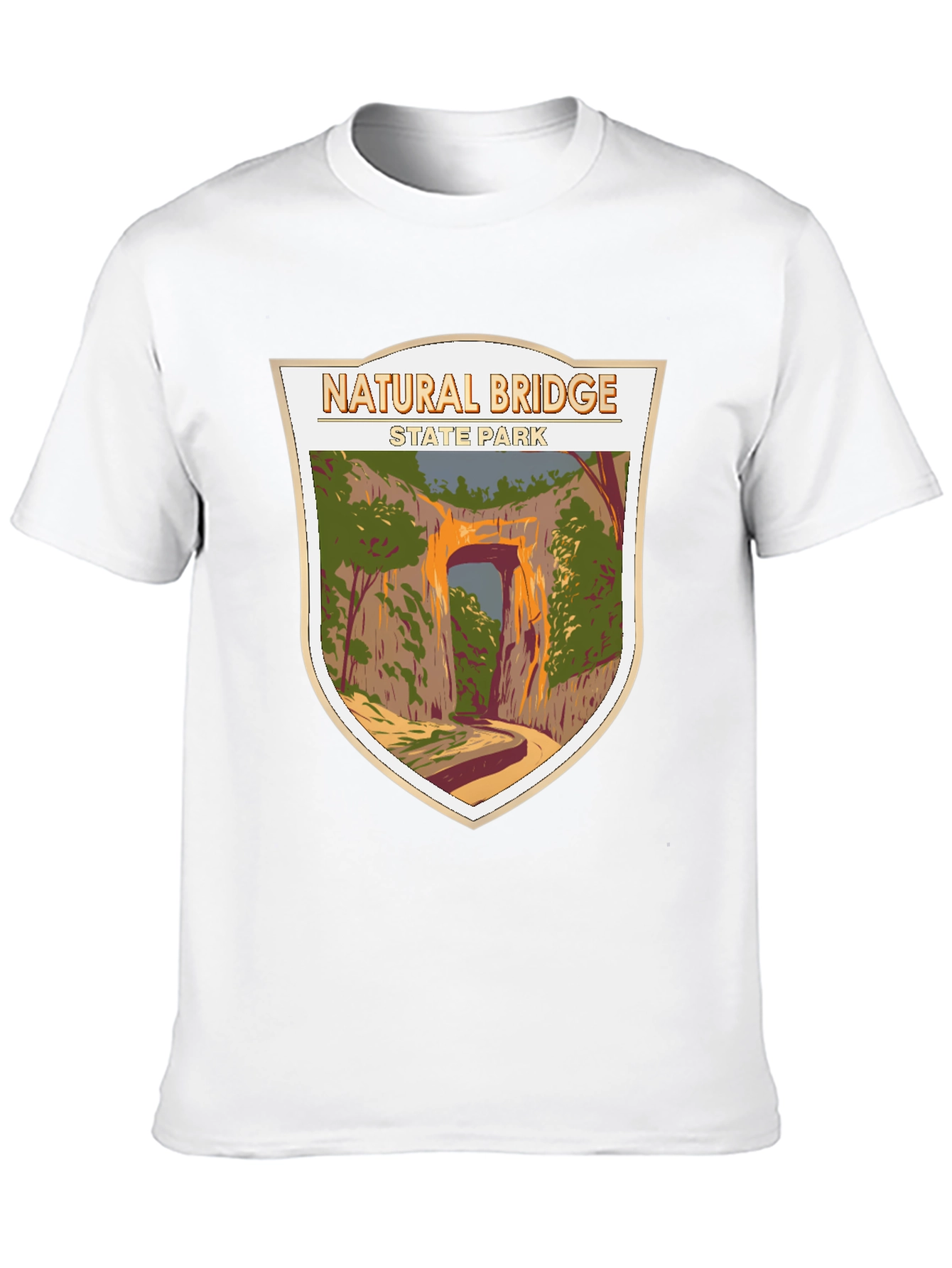 Natural Bridge State Park Graphic Tee - Black