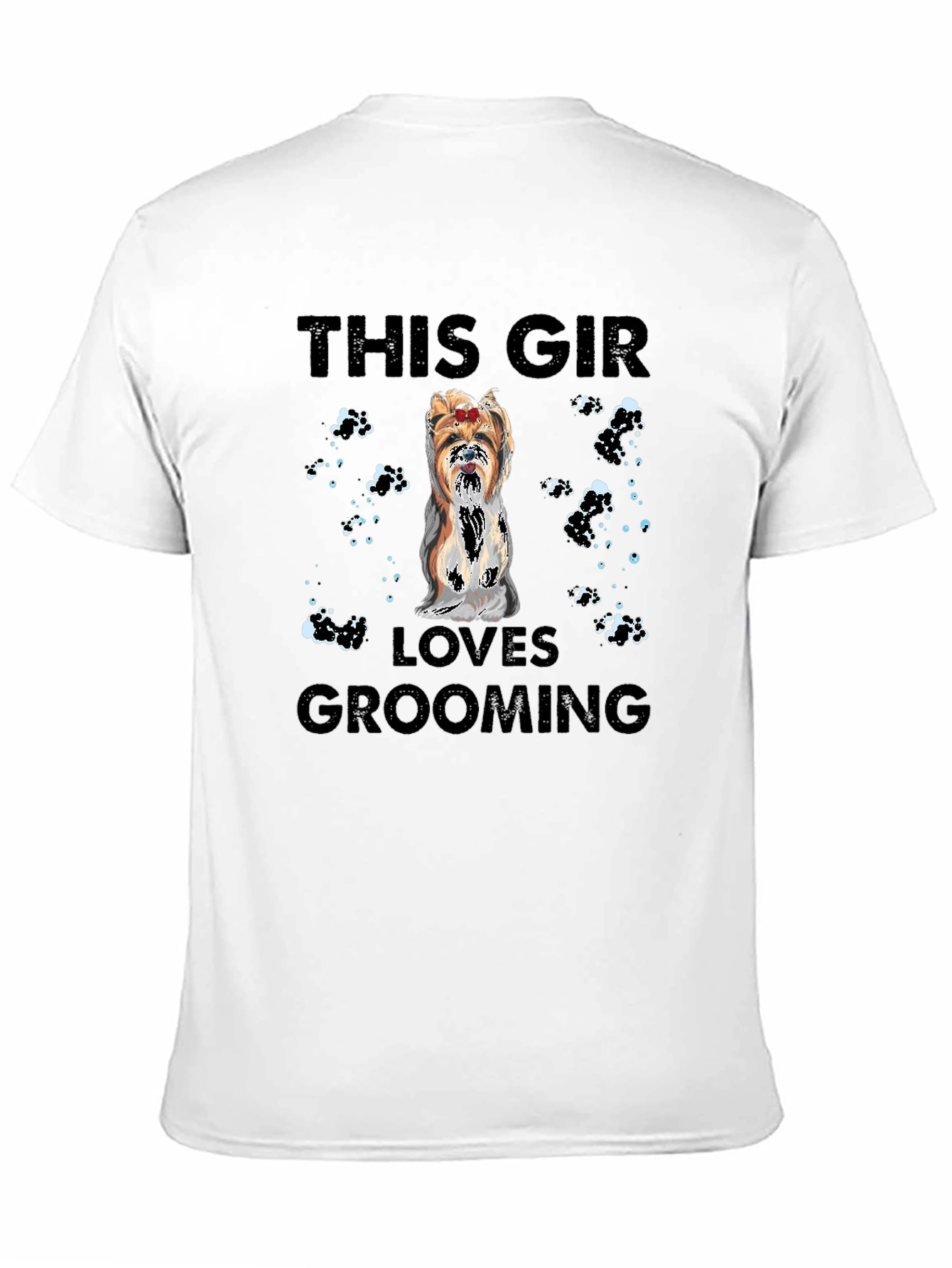 Dog Grooming T-Shirt - This Girl Loves Grooming