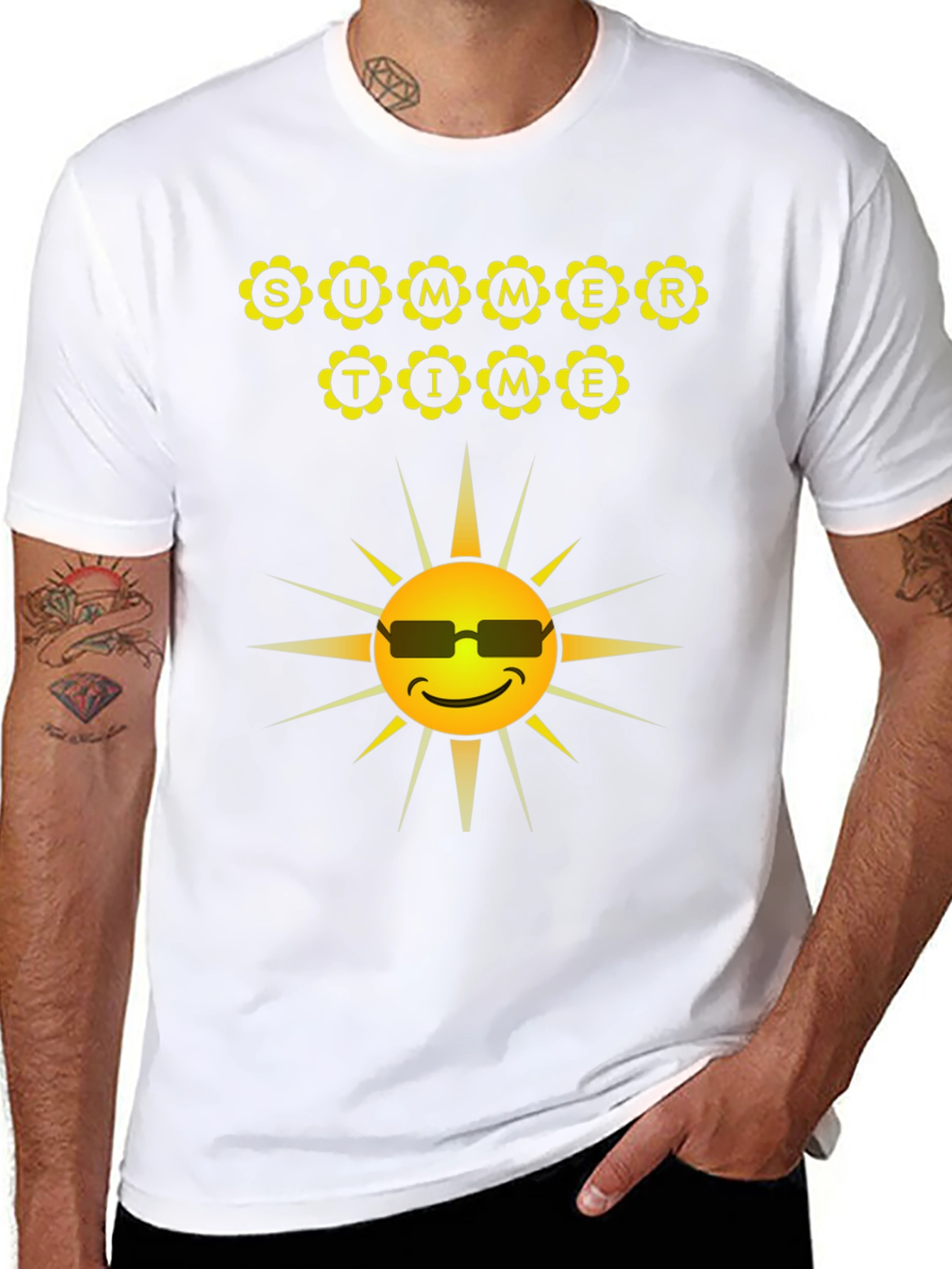Summer Time Sun Graphic Tee