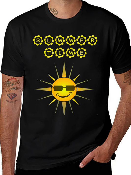 Summer Time Sun Graphic Tee