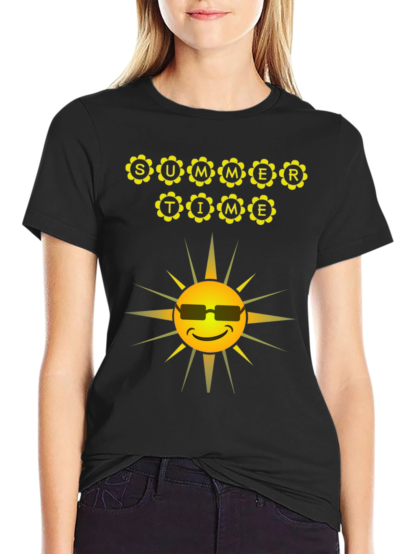 Summer Time Sun Graphic Tee