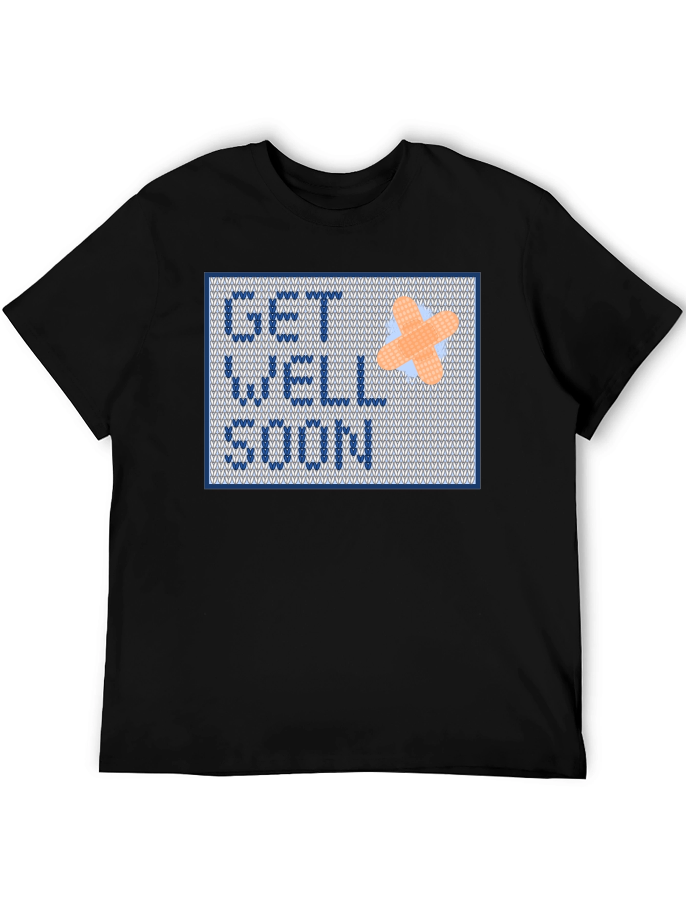 Get Well Soon Shirt - Cross Stitch Design