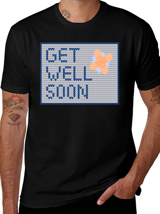 Get Well Soon Shirt - Cross Stitch Design