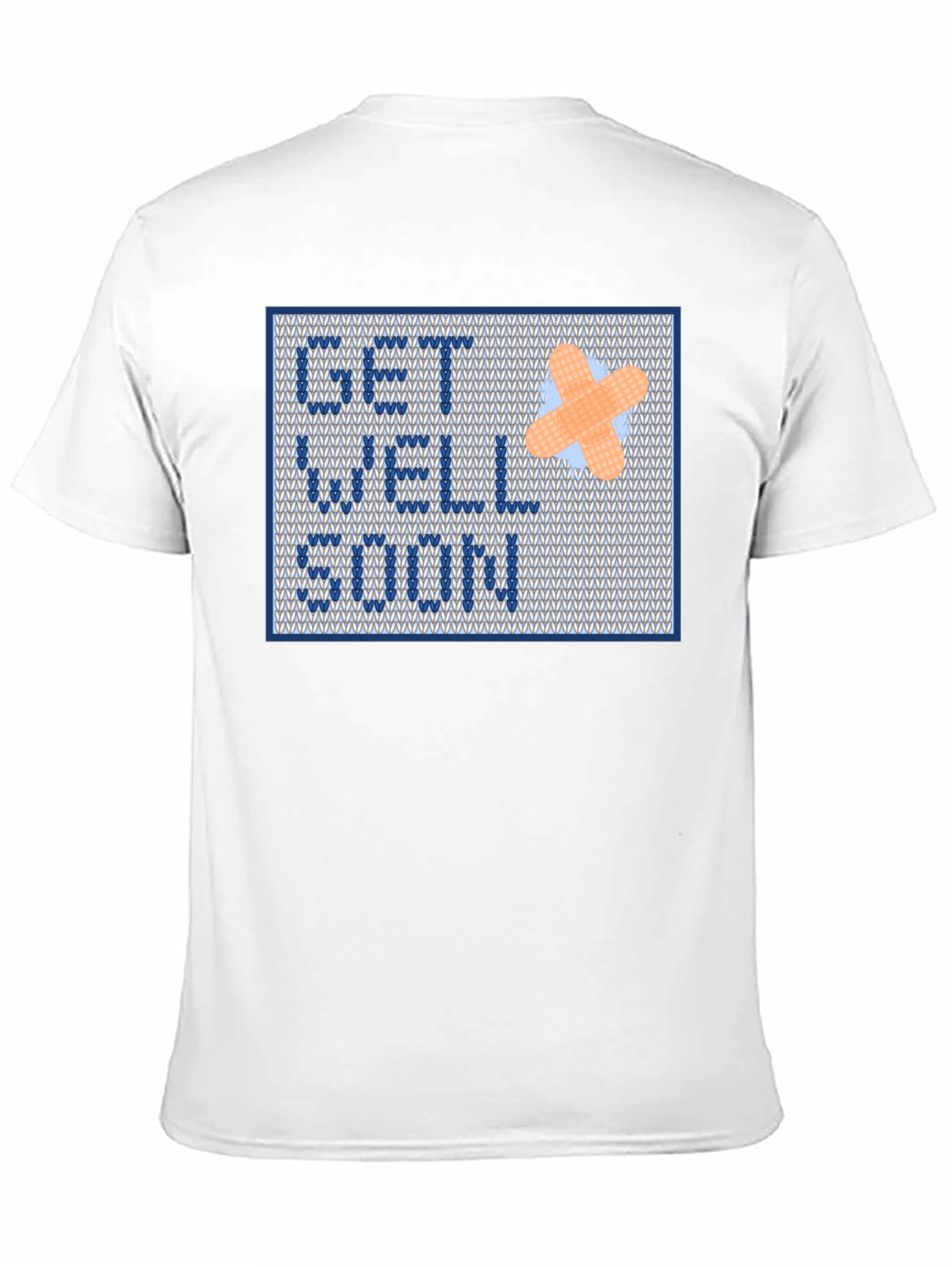 Get Well Soon Shirt - Cross Stitch Design