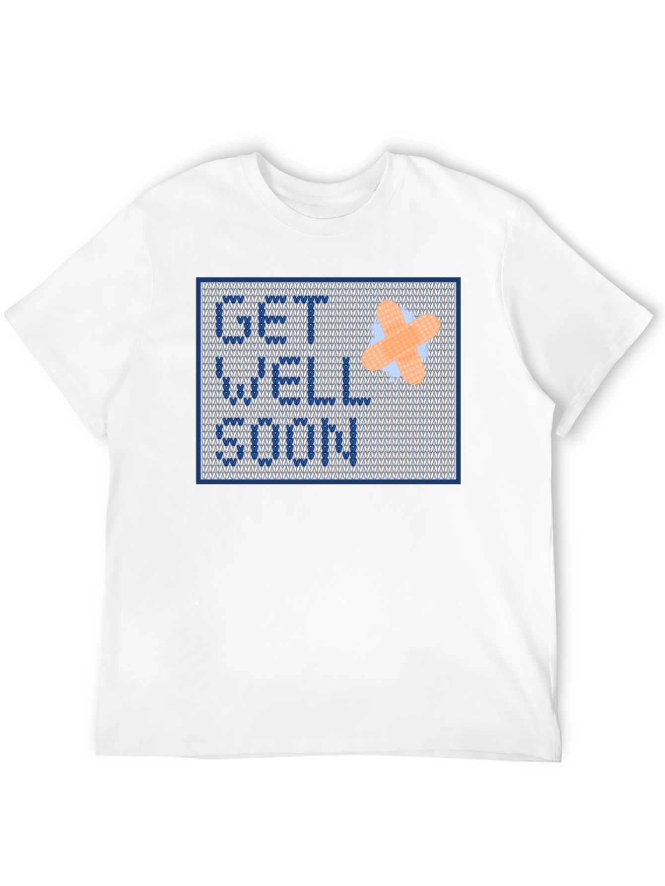 Get Well Soon Shirt - Cross Stitch Design