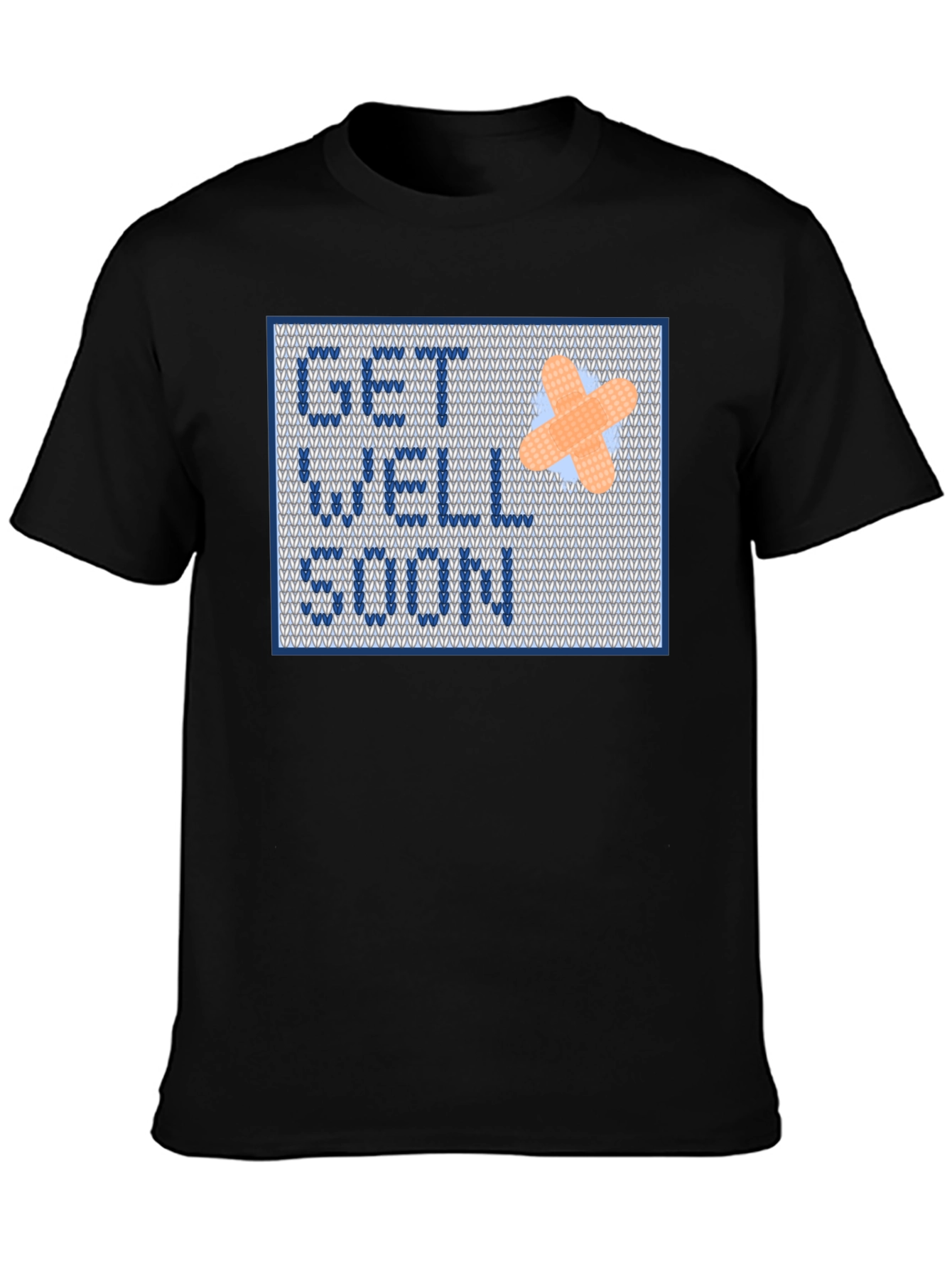 Get Well Soon Shirt - Cross Stitch Design
